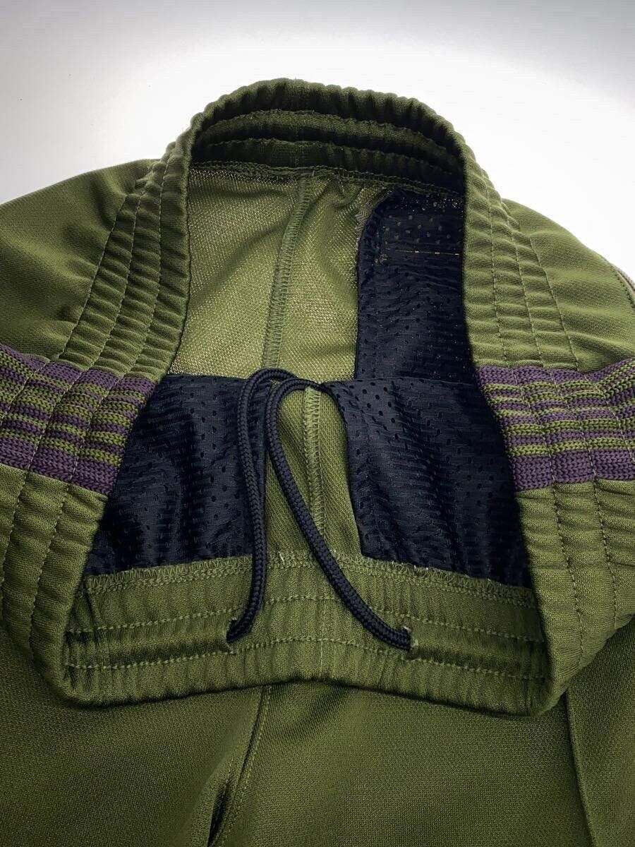 Needles Needles Zipped Poly Smooth Track Pants Khaki Size US 30 / EU 46 - 3 Thumbnail