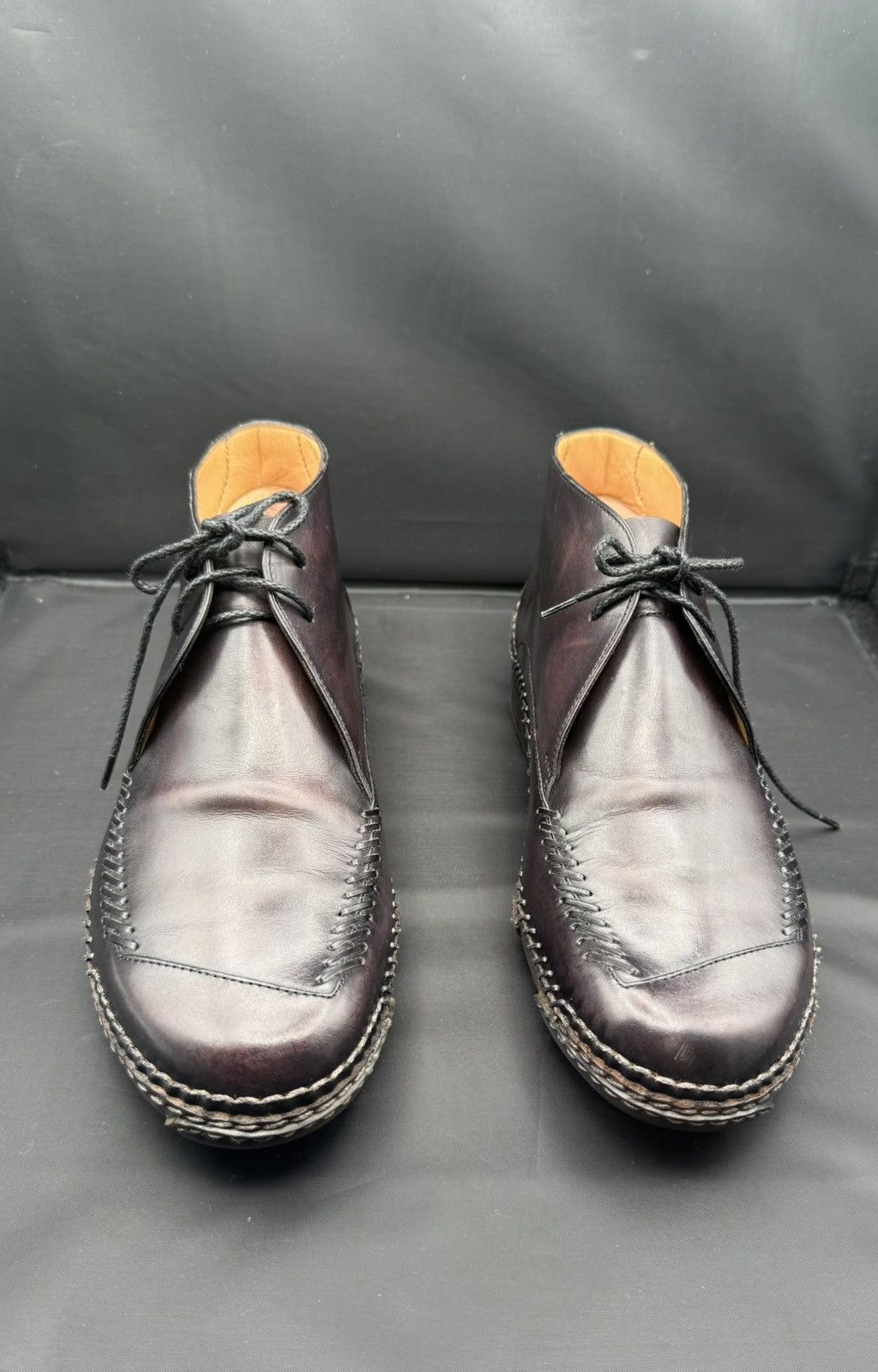 Berluti Berluti Vintage "Indio" Leather Chukka Boots Size US 8 / EU 41 - 2 Thumbnail