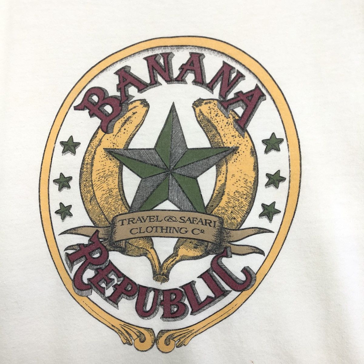 Banana Republic BANANA REPUBLIC VINTAGE BIG LOGO TSHIRT Size US M / EU 48-50 / 2 - 4 Thumbnail