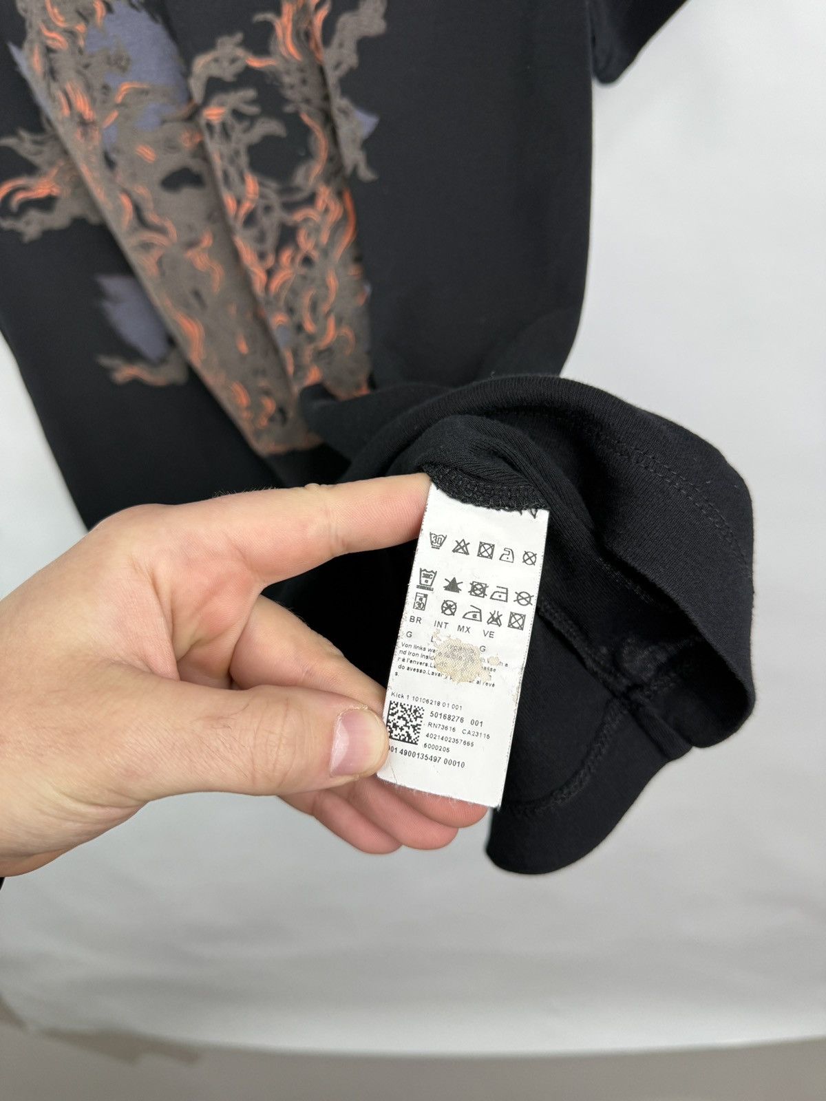 Hugo Boss 🇮🇹💀 Archive Hugo Boss Luxury T-Shirt Orange Tag Rare Retro Size US L / EU 52-54 / 3 - 7 Thumbnail