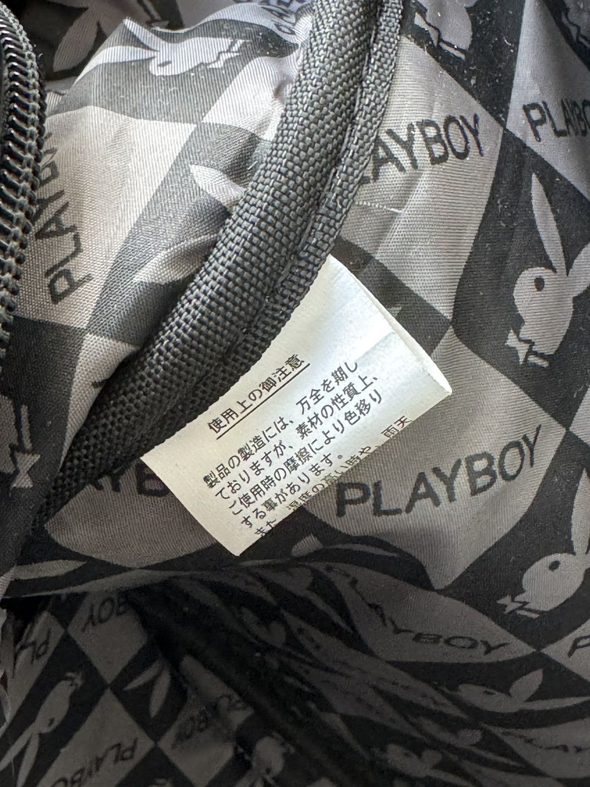 Japanese Brand Playboy Hand Carry Leather Bag Size ONE SIZE - 21 Thumbnail