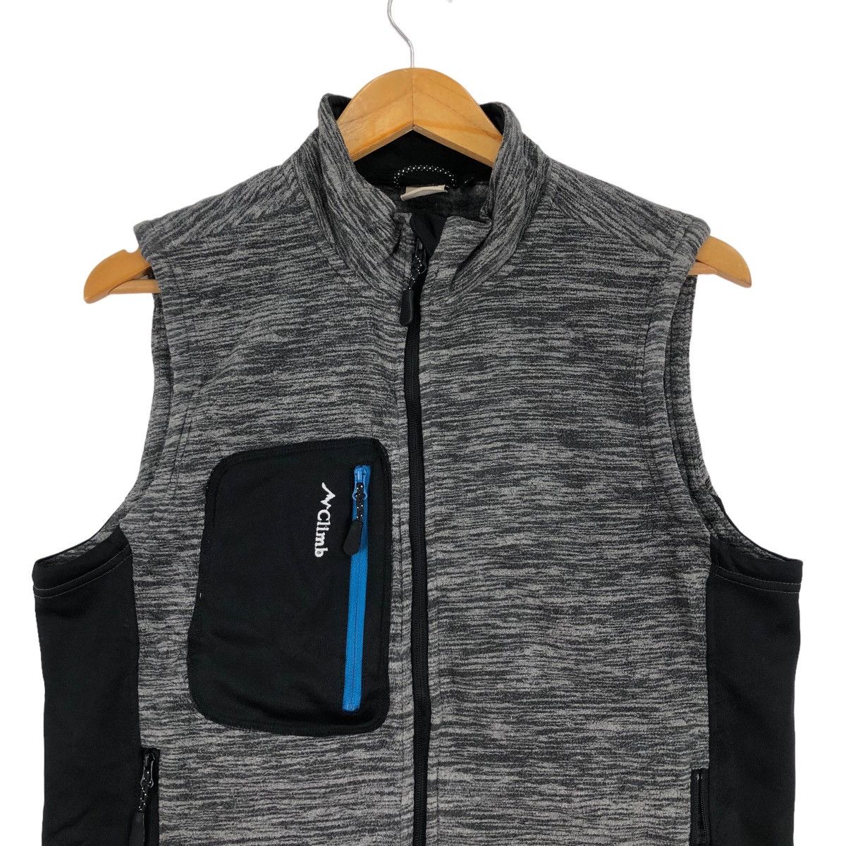 Vintage North CLIMB Fleece Vest Sleeveless Outdoor Camping Hiking Size US L / EU 52-54 / 3 - 2 Thumbnail