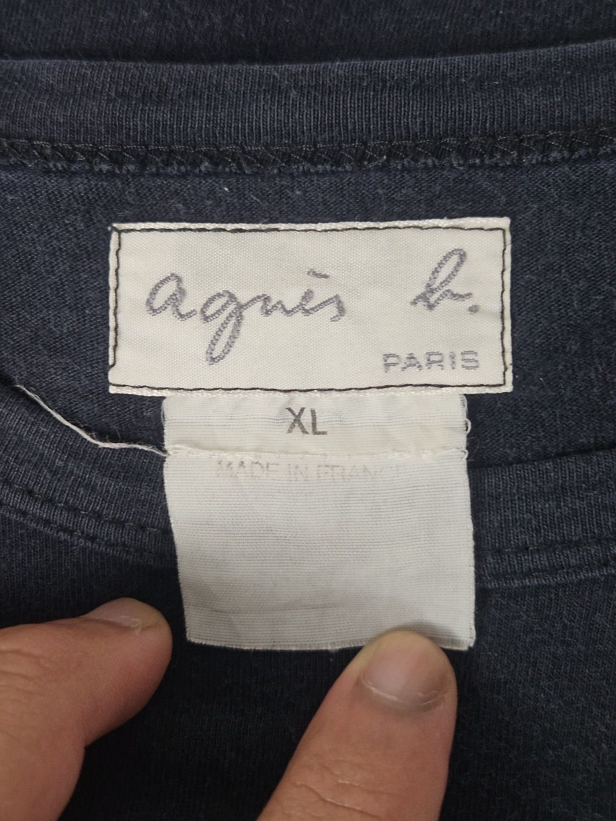 agnes b. Agnes B paris arabic french wording faudal shirt Size US XL / EU 56 / 4 - 4 Thumbnail