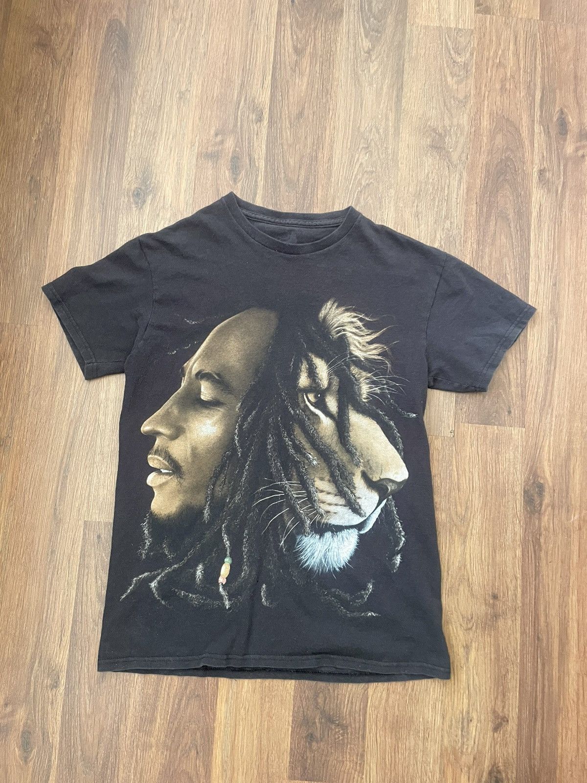 Bob Marley × Vintage Vintage Bob Marley Lion Tee Size US XS / EU 42 / 0 - 1 Thumbnail