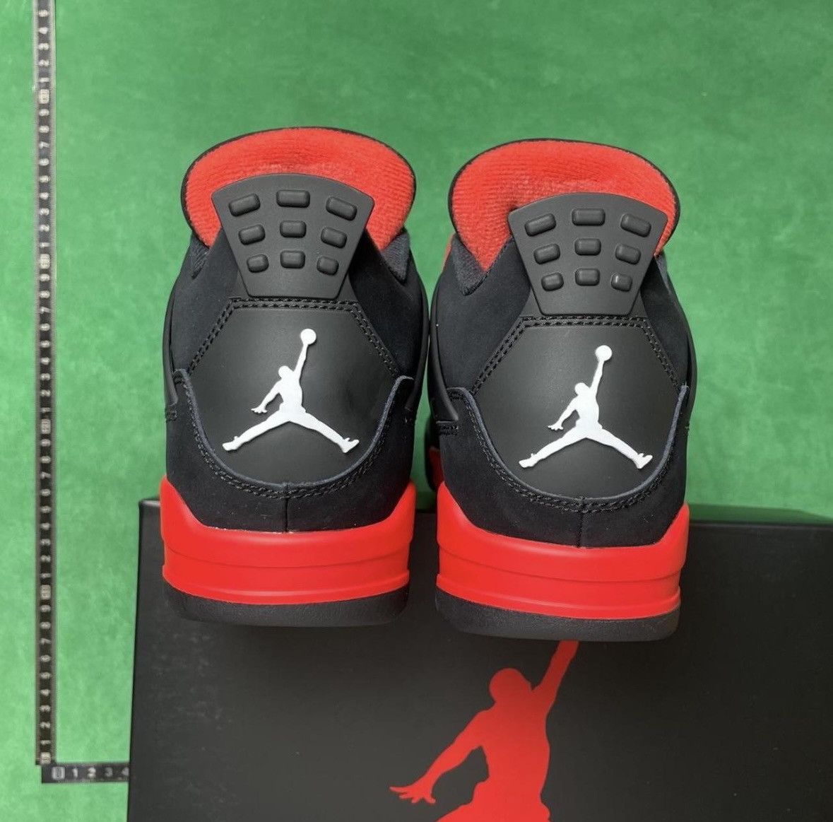 Jordan Brand Air Jordan 4 Retro ‘Red Thunder’ - authentic Size US 11 / EU 44 - 2 Thumbnail