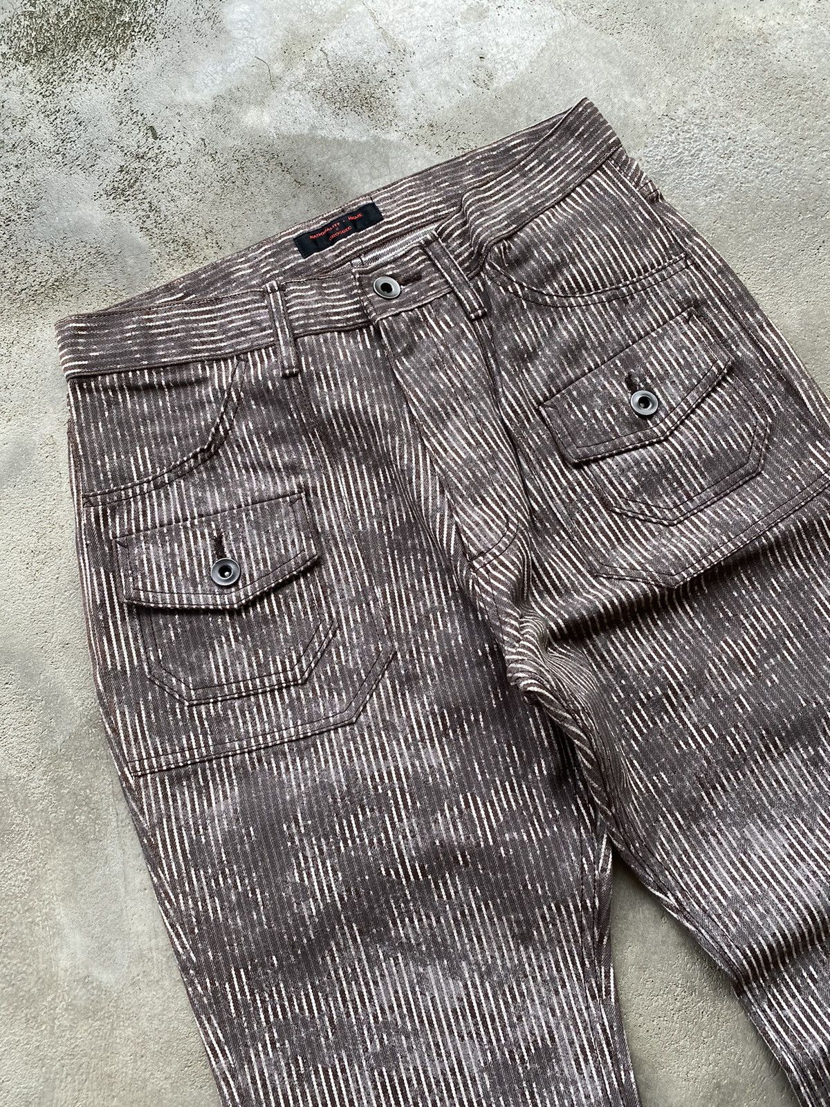 Hysteric Glamour × If Six Was Nine × Le Grande Bleu (L.G.B.) Nationality Name Crosbec Boot Cut Jeans Size US 30 / EU 46 - 4 Thumbnail