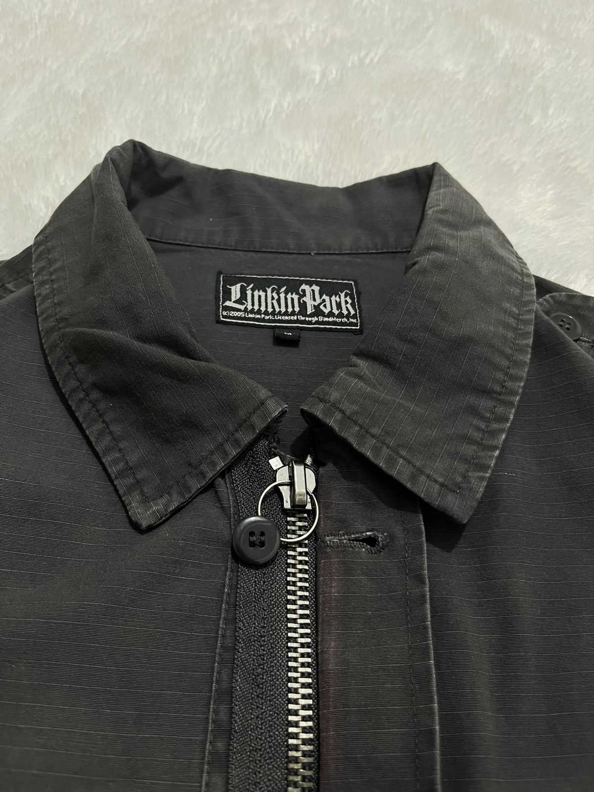 Other Vintage 2005 Linkin Park Military Field Jacket LP Rare Merch Size US M / EU 48-50 / 2 - 7 Thumbnail