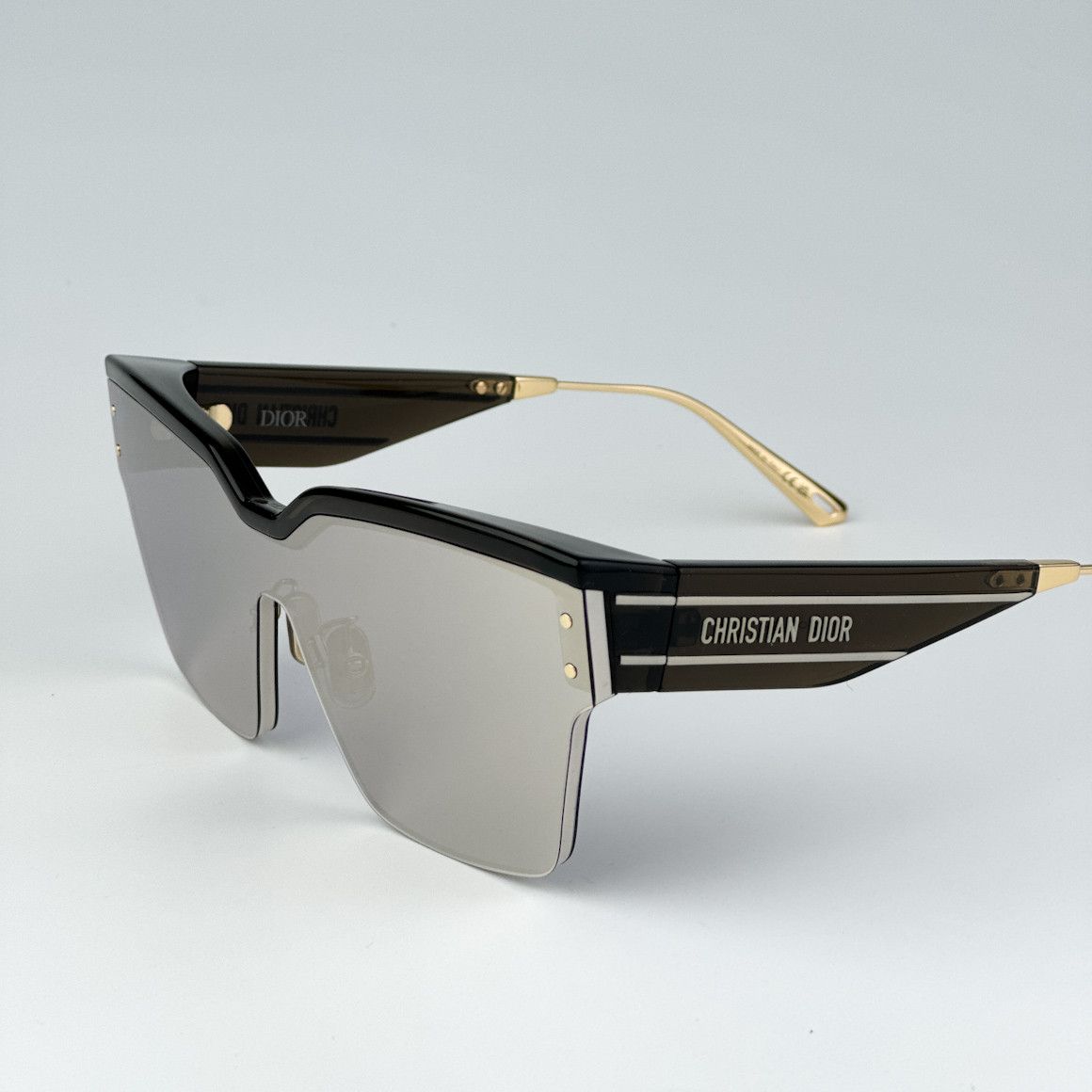 Dior NEW Dior DIORCLUB M4U 55A5 Mirrored Unisex Shield Sunglasses Size ONE SIZE - 5 Thumbnail