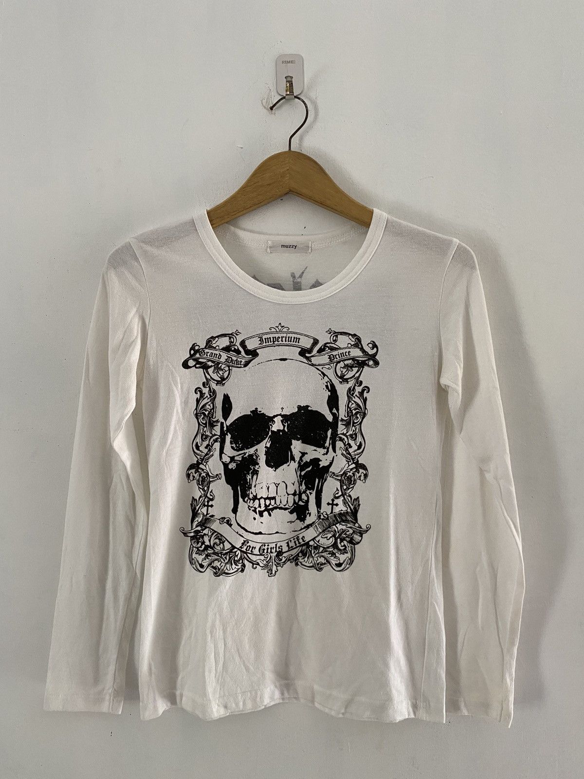 Yasuyuki Ishii Muzzy skull punk longsleeve tshirt Size US M / EU 48-50 / 2 - 1 Thumbnail