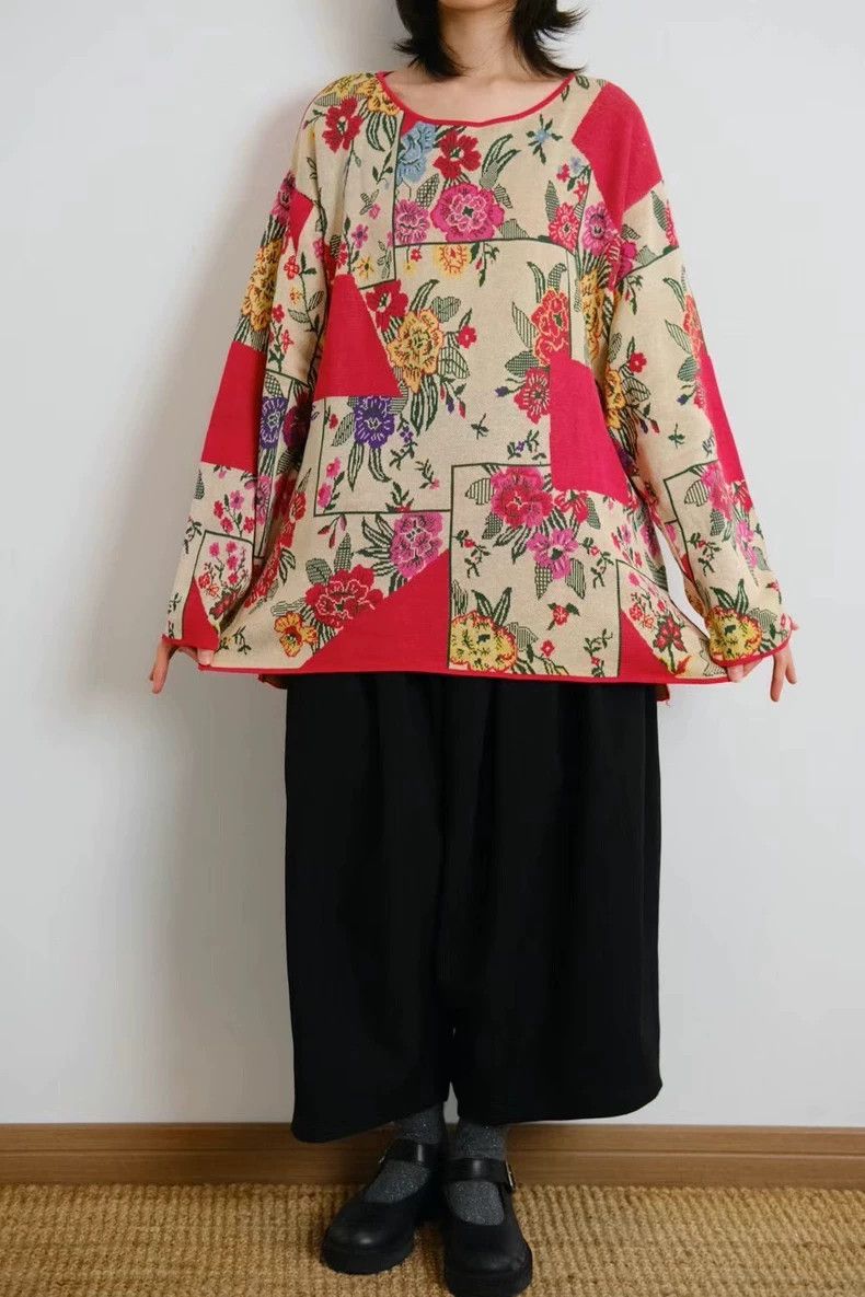 Kenzo KENZO Floral sweater Size S / US 4 / IT 40 - 2 Thumbnail