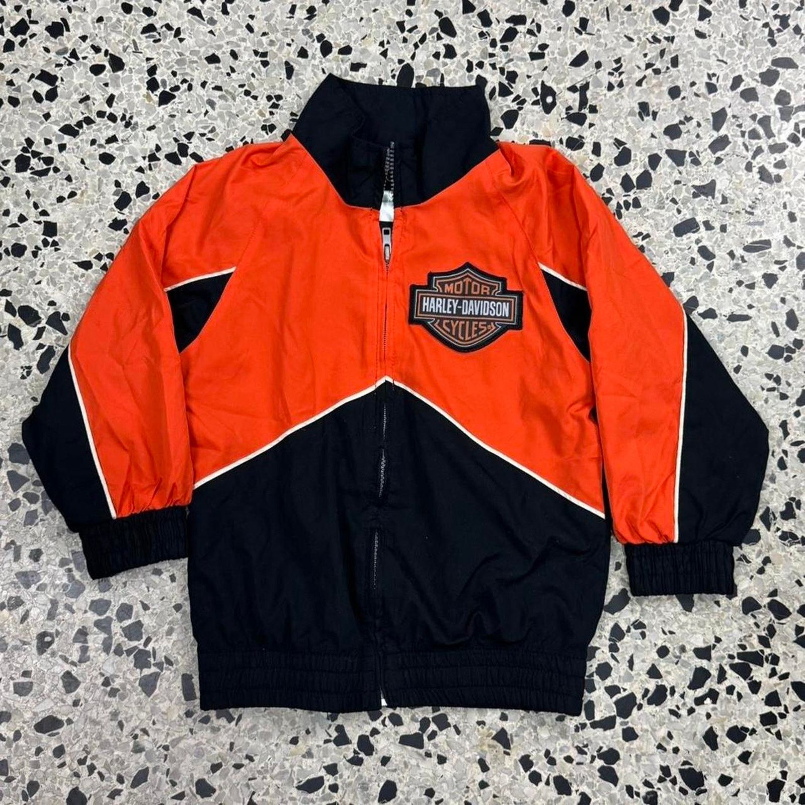 Harley Davidson VINTAGE Y2K 2006 HARLEY DAVIDSON KIDS WINDBREAKER JACKET: Size ONE SIZE - 1 Thumbnail