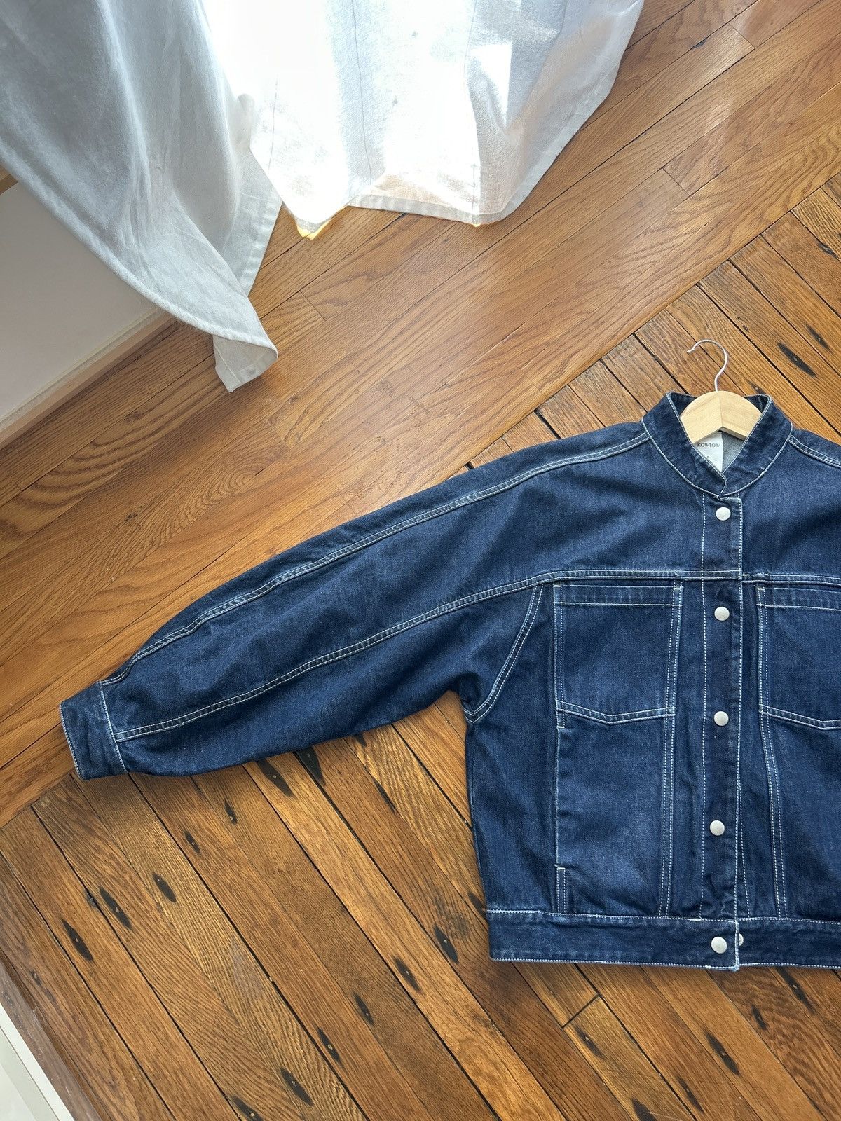 Kowtow Kowtow Oversized Denim Jacket Size S / US 4 / IT 40 - 3 Thumbnail
