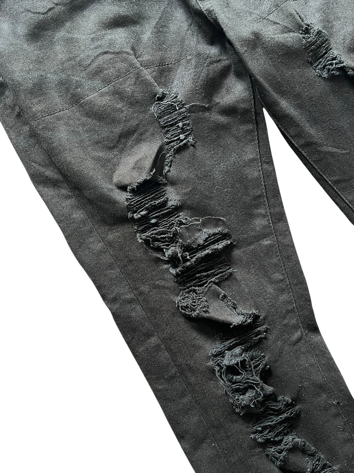 CIVARIZE 2000s Civarize Distressed Ripped Skinny Jeans Size US 31 - 6 Thumbnail