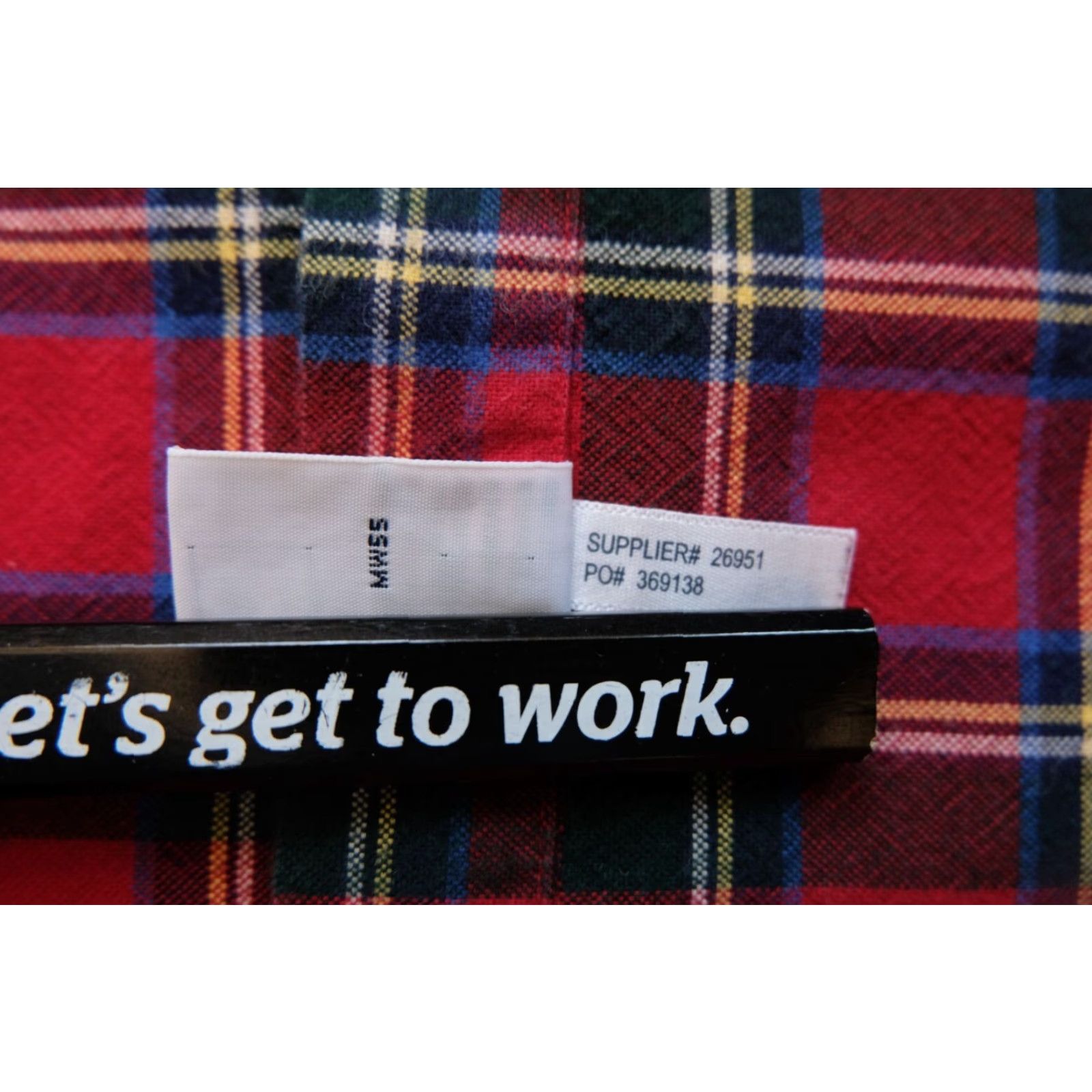 Ralph Lauren RALPH LAUREN CLASSIC FIT 100% COTTON PLAID RED BUTTON DOWN SHIRT MEN L Size Size US L / EU 52-54 / 3 - 6 Thumbnail