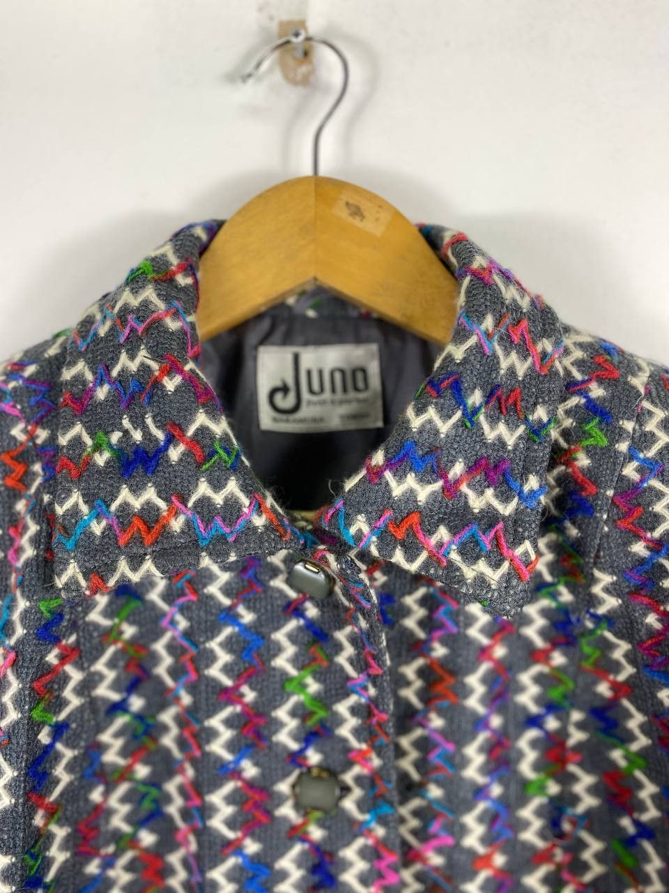 Japanese Brand japanese brand knitted jacket nice design Size L / US 10 / IT 46 - 2 Thumbnail
