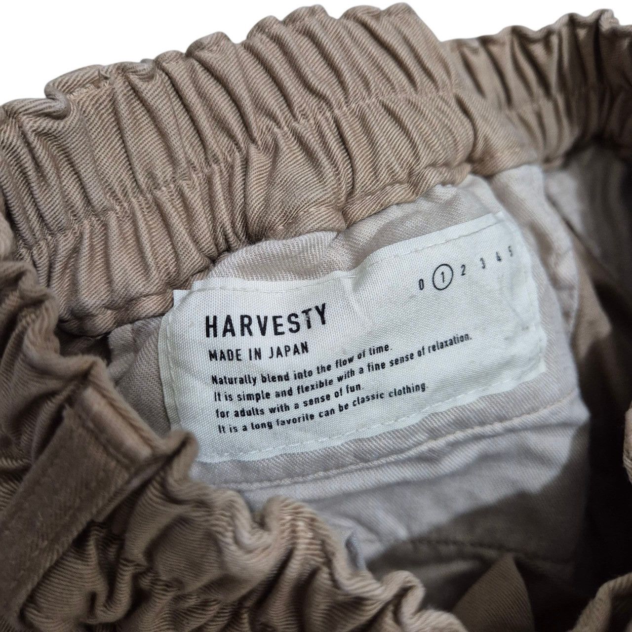 Rare japanes brand harvesty ultra wide leg baloon pants