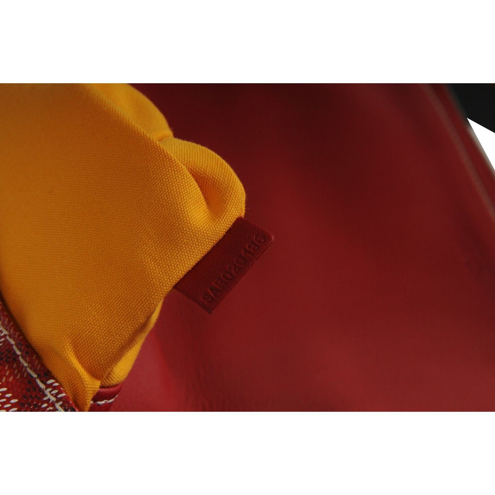 Goyard Saint Marie Clutch Bag Red Coated Canvas - 02250 Size ONE SIZE - 15 Thumbnail