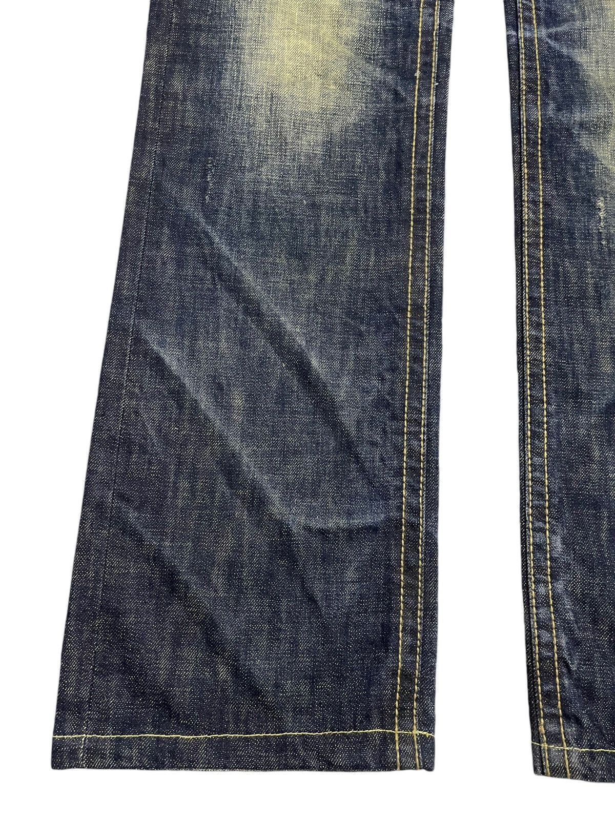 Japanese Brand Vintage Japanese Brand Mud Wash Style Baggy Jeans Size US 32 / EU 48 - 5 Thumbnail