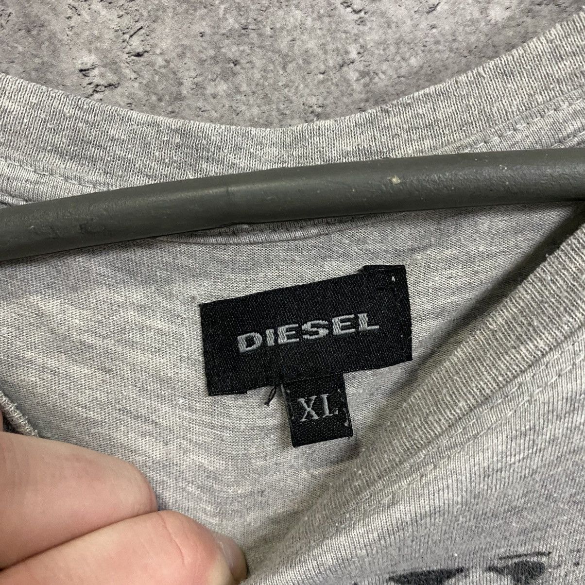 Diesel Vintage Diesel T-Shirt Big Logo Japanese Hype Rare Tee Size US XL / EU 56 / 4 - 6 Thumbnail