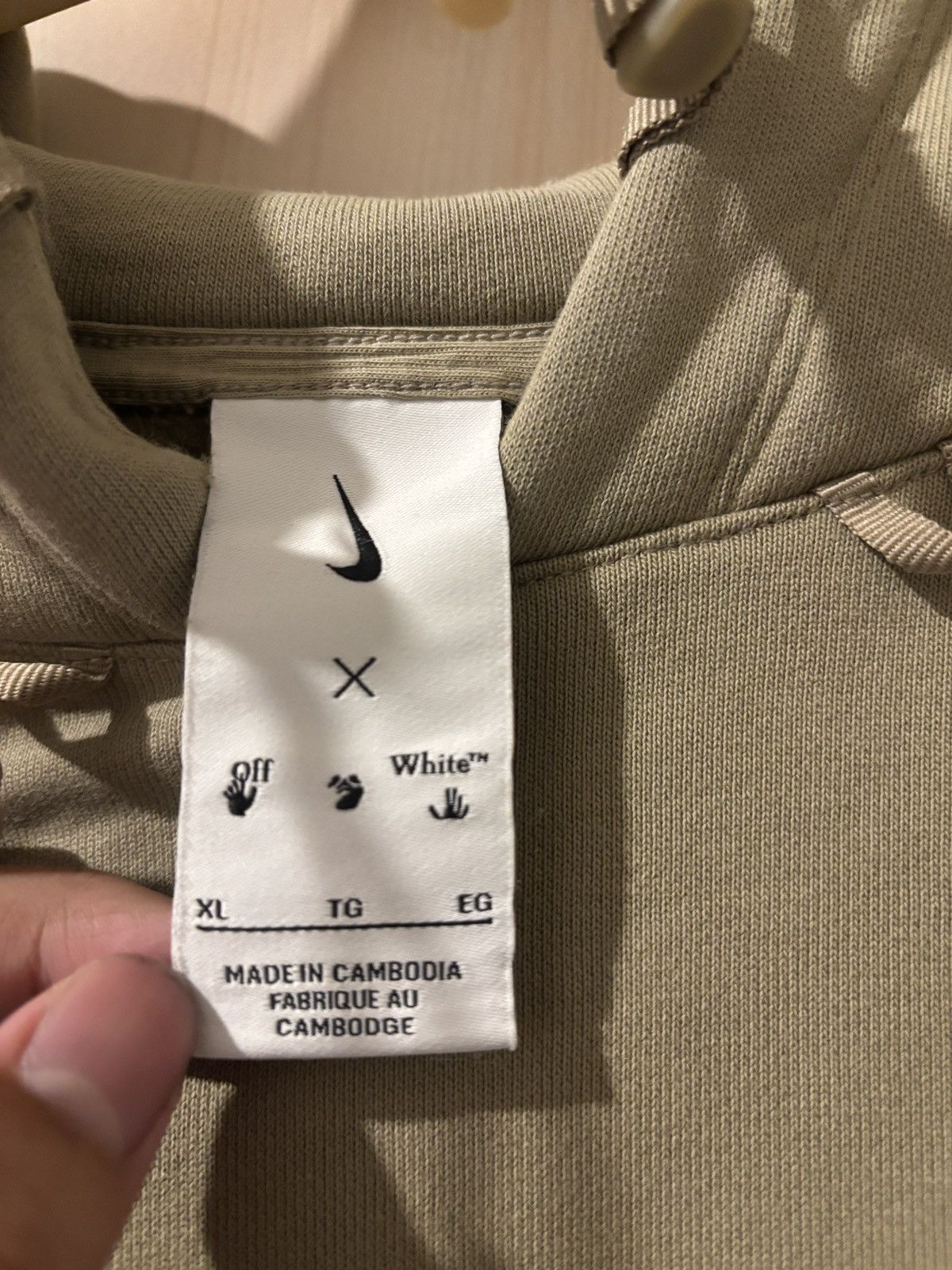 Nike × Off-White Nike x Off white Hoodie Size US XL / EU 56 / 4 - 9 Thumbnail