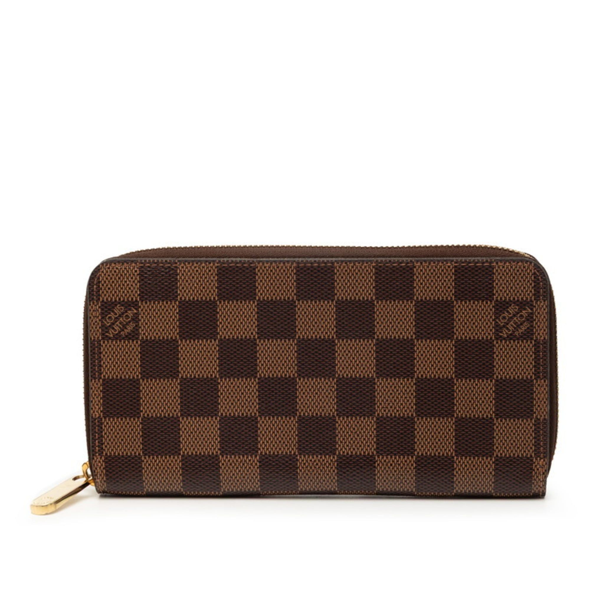 Louis Vuitton Louis Vuitton Damier Zippy Wallet N41661 Brown Women's LOUIS VUITTON Size ONE SIZE - 1 Thumbnail