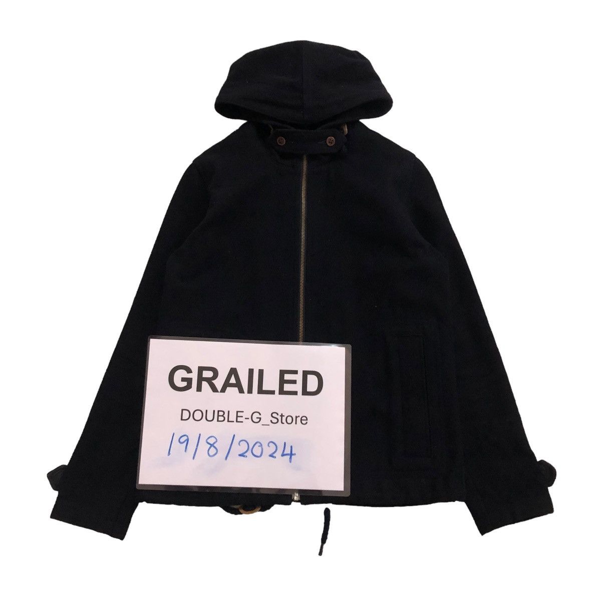 Japanese Brand 📌VINTAGE WOOL BIKER JACKET AUGMENT JAPAN ISSEY MIYAKE Size US S / EU 44-46 / 1 - 1 Thumbnail