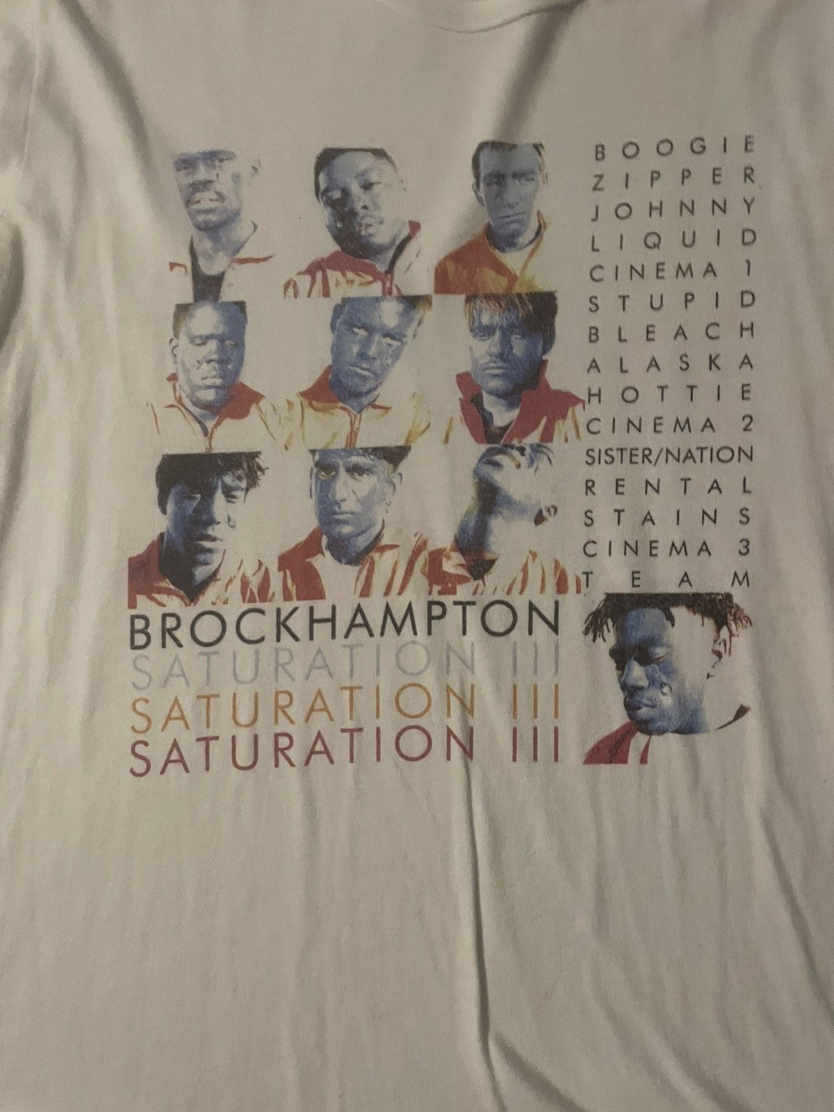 Other BROCKHAMPTON SATURATION III Album Cover Art Shirt - Size XL Size US XL / EU 56 / 4 - 2 Thumbnail