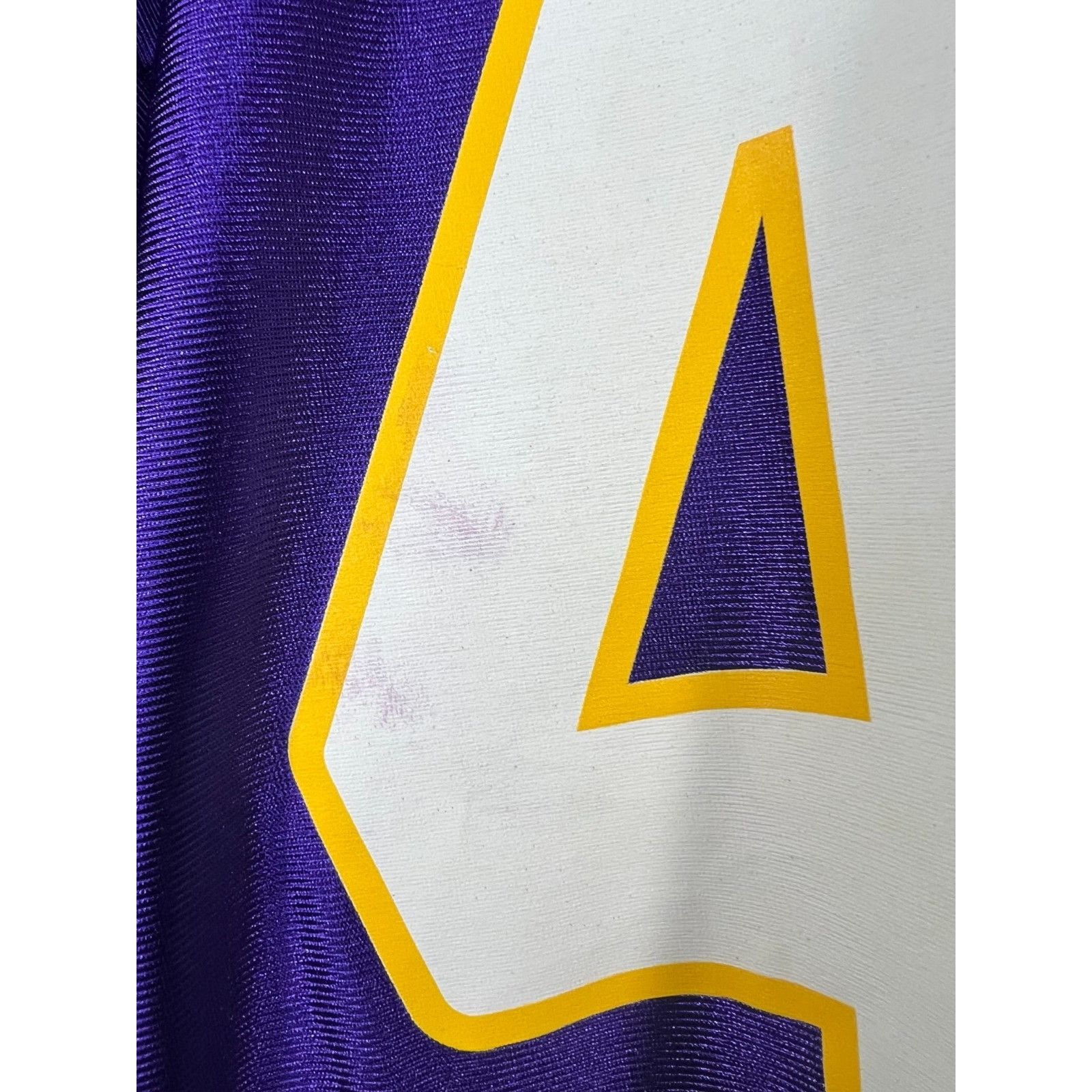 Reebok Vintage Minnesota Vikings Jersey Men’s LG Purple Home 42 Dar Size US L / EU 52-54 / 3 - 3 Thumbnail