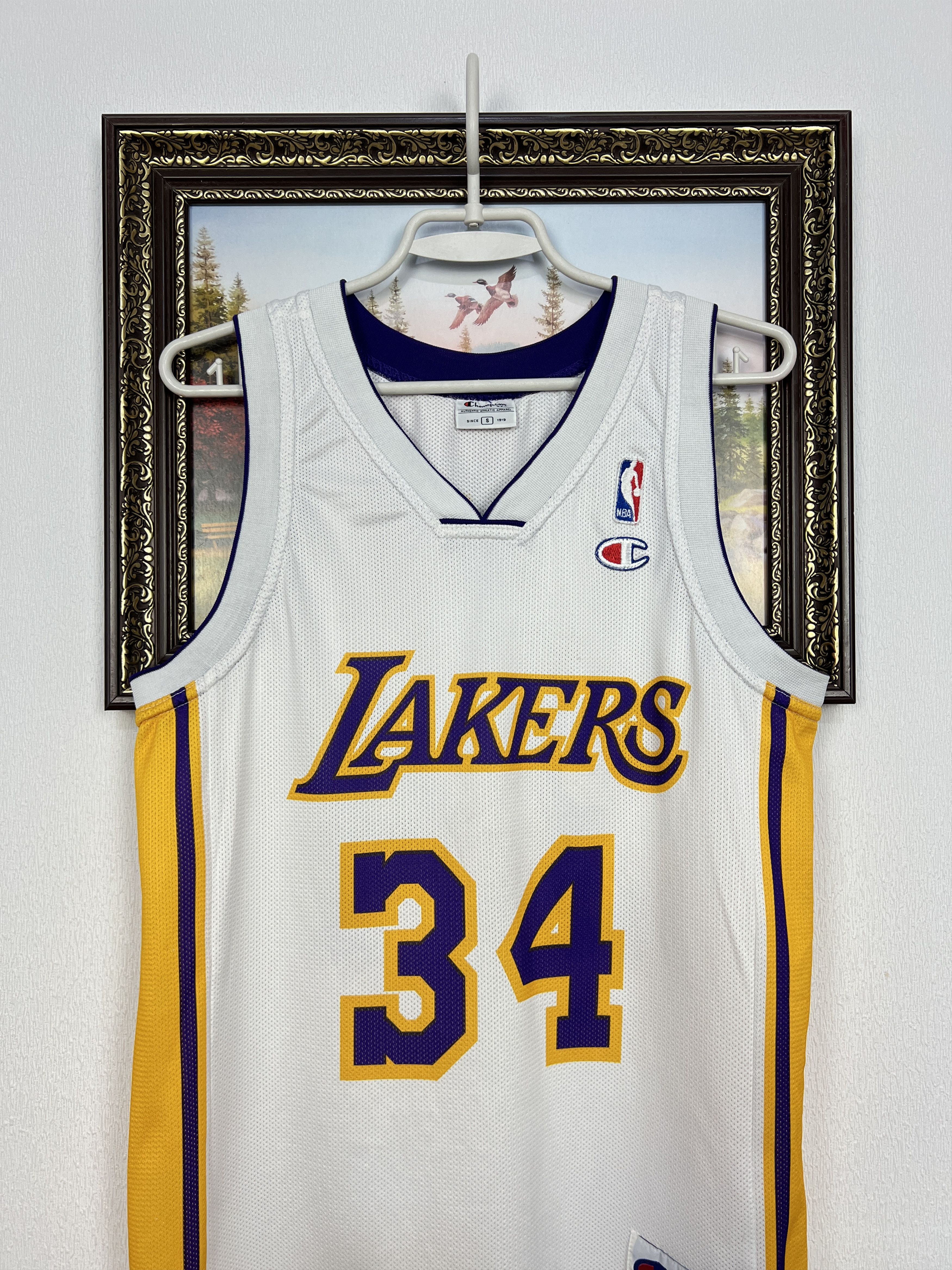 Champion Vintage 90's Champions Los Angeles Lakers O'Neal Jersey Size US S / EU 44-46 / 1 - 2 Thumbnail