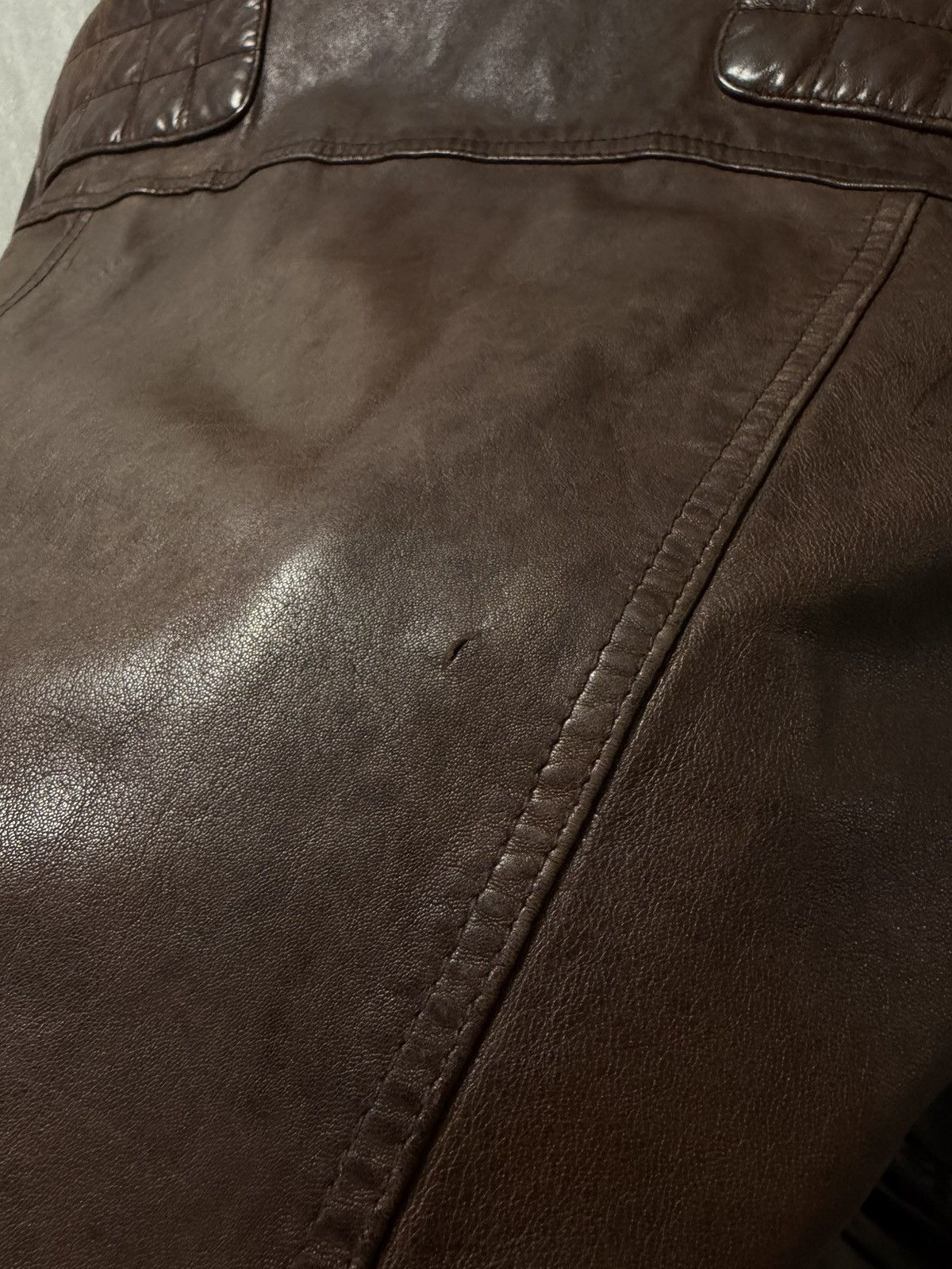 Allsaints AllSaints distressed Conroy Leather Biker Jacket, Oxblood Size US M / EU 48-50 / 2 - 12 Thumbnail