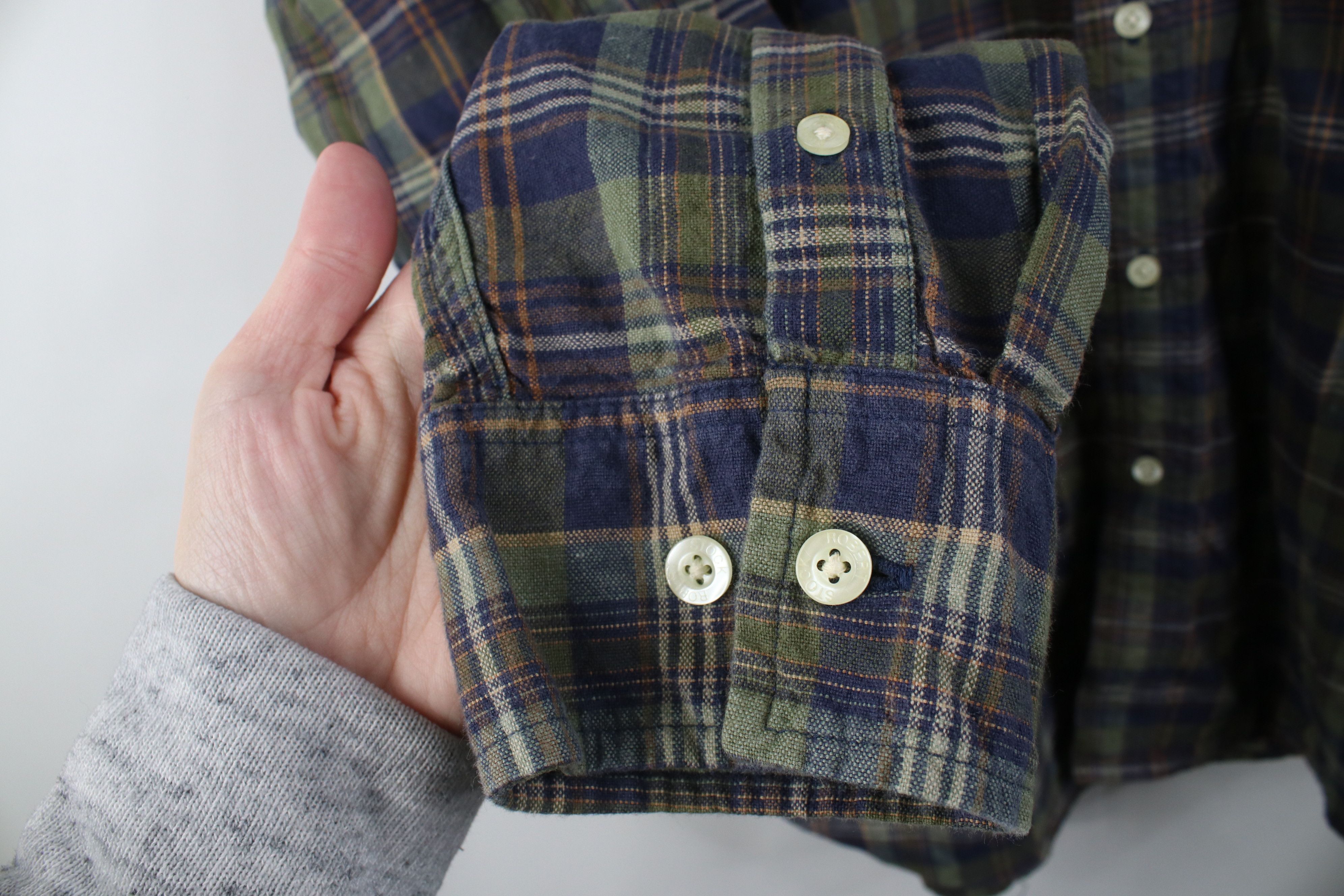 Vintage Vintage 90s Streetwear Collared Button Down Shirt Plaid Size US L / EU 52-54 / 3 - 5 Thumbnail