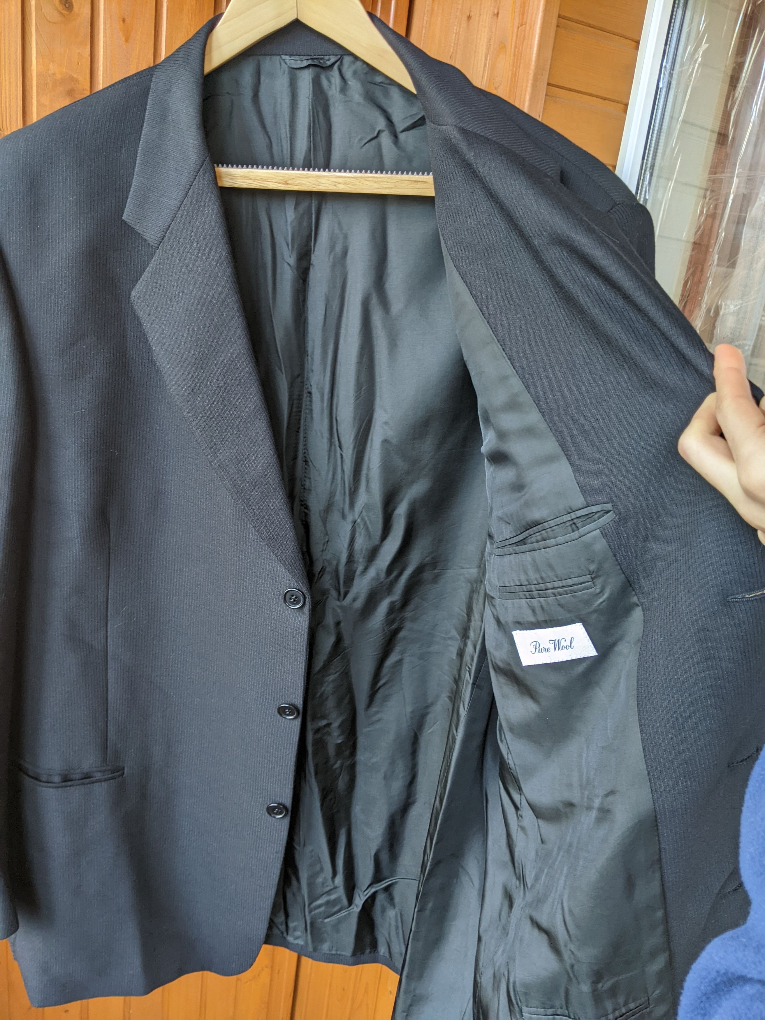 Cerruti 1881 Cerruti 1881 Vintage Wool Blazer Saint Laurent Giorgio Arman Size 54R - 5 Thumbnail
