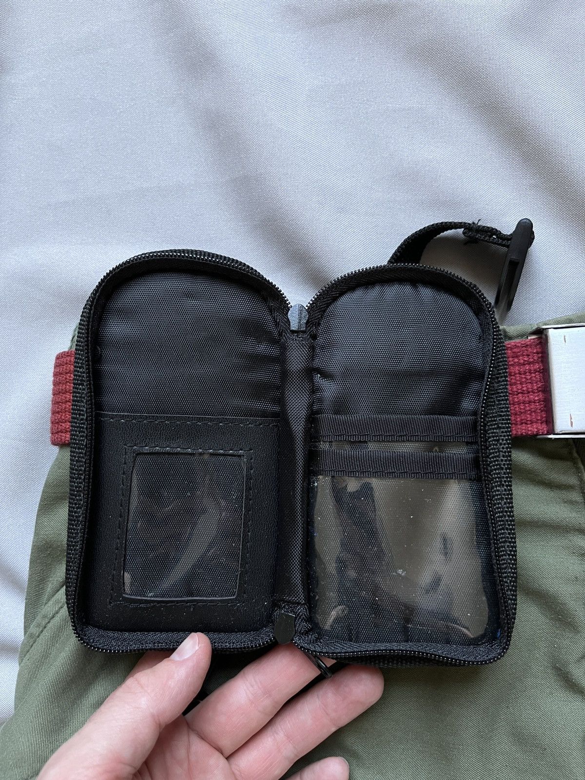 Japanese Brand × Vintage Fishbone Vintage Phone/Documents Belt Small Pouch Bag Size ONE SIZE - 4 Thumbnail