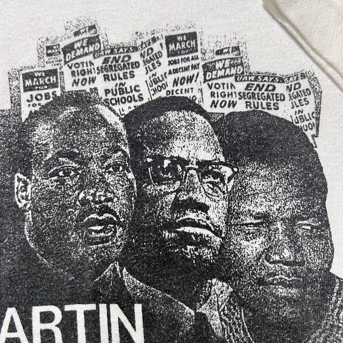 Vintage Vintage 90s Malcolm X MLK Nelson Mandela black history XL Size US XL / EU 56 / 4 - 5 Thumbnail