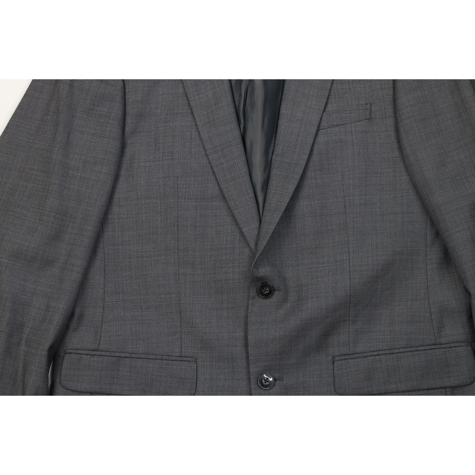 Calvin Klein Calvin Klein Extreme Slim Fit Wool 2 Piece Suit Wedding Size 40R - 4 Thumbnail