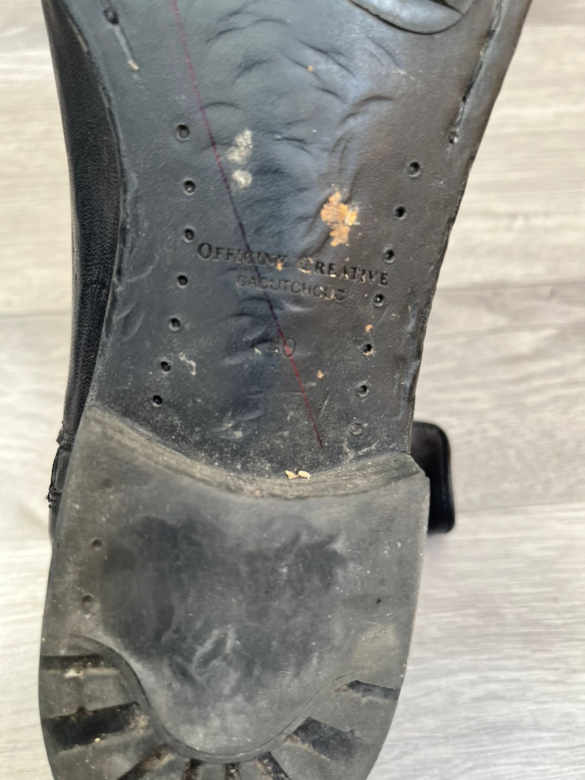 Officine Creative Officine Creative Like Guidi Zipper Black Leather Boots Sz40 Size US 7 / EU 40 - 7 Thumbnail