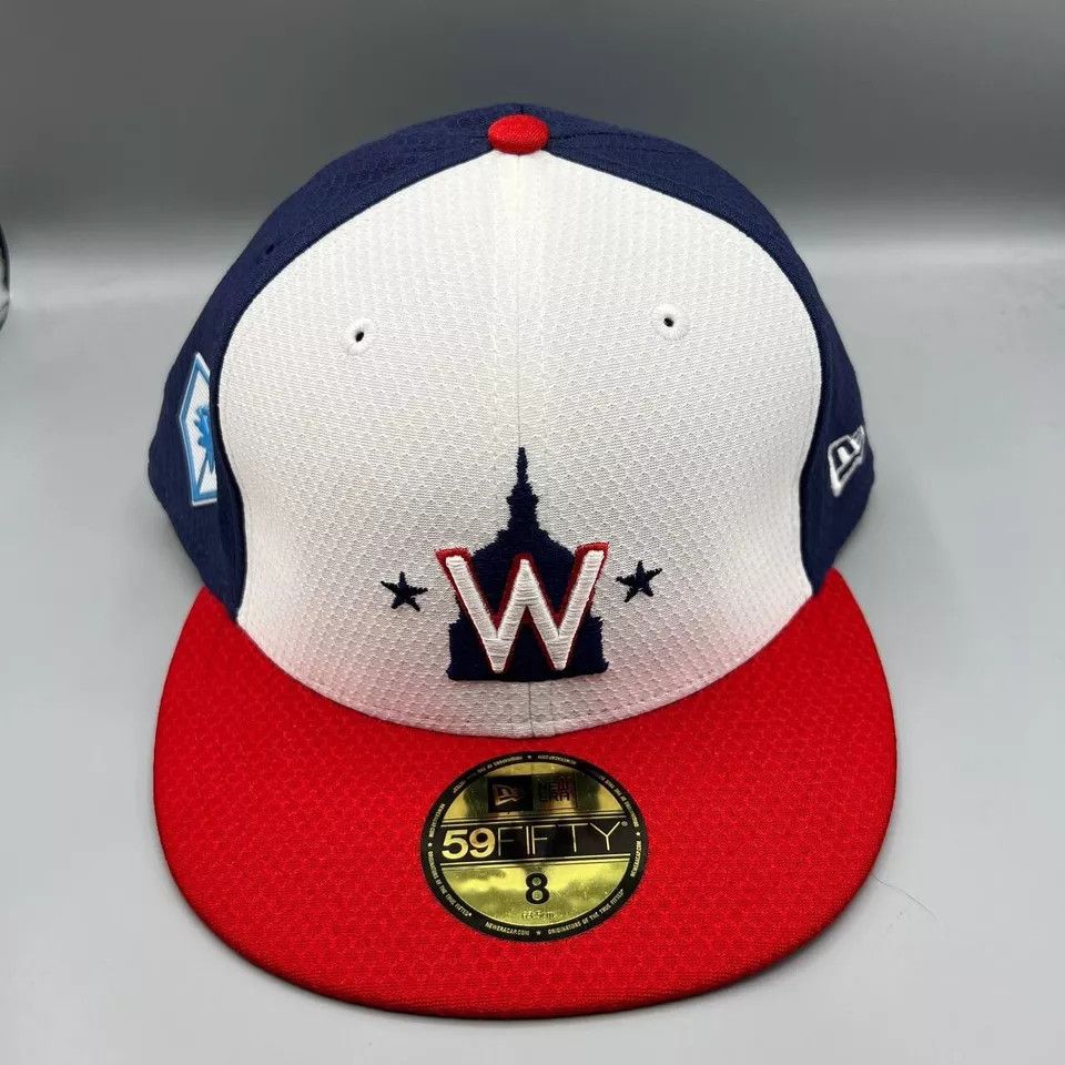 New Era Washington Nationals 8 Spring Training Fitted Cap New Size ONE SIZE - 2 Thumbnail