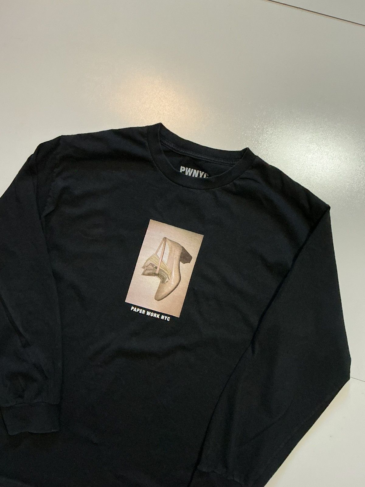 Other PWNYC Paper Work NYC Heels Money Don't Stay In Touch T-Shirt Size US L / EU 52-54 / 3 - 4 Thumbnail