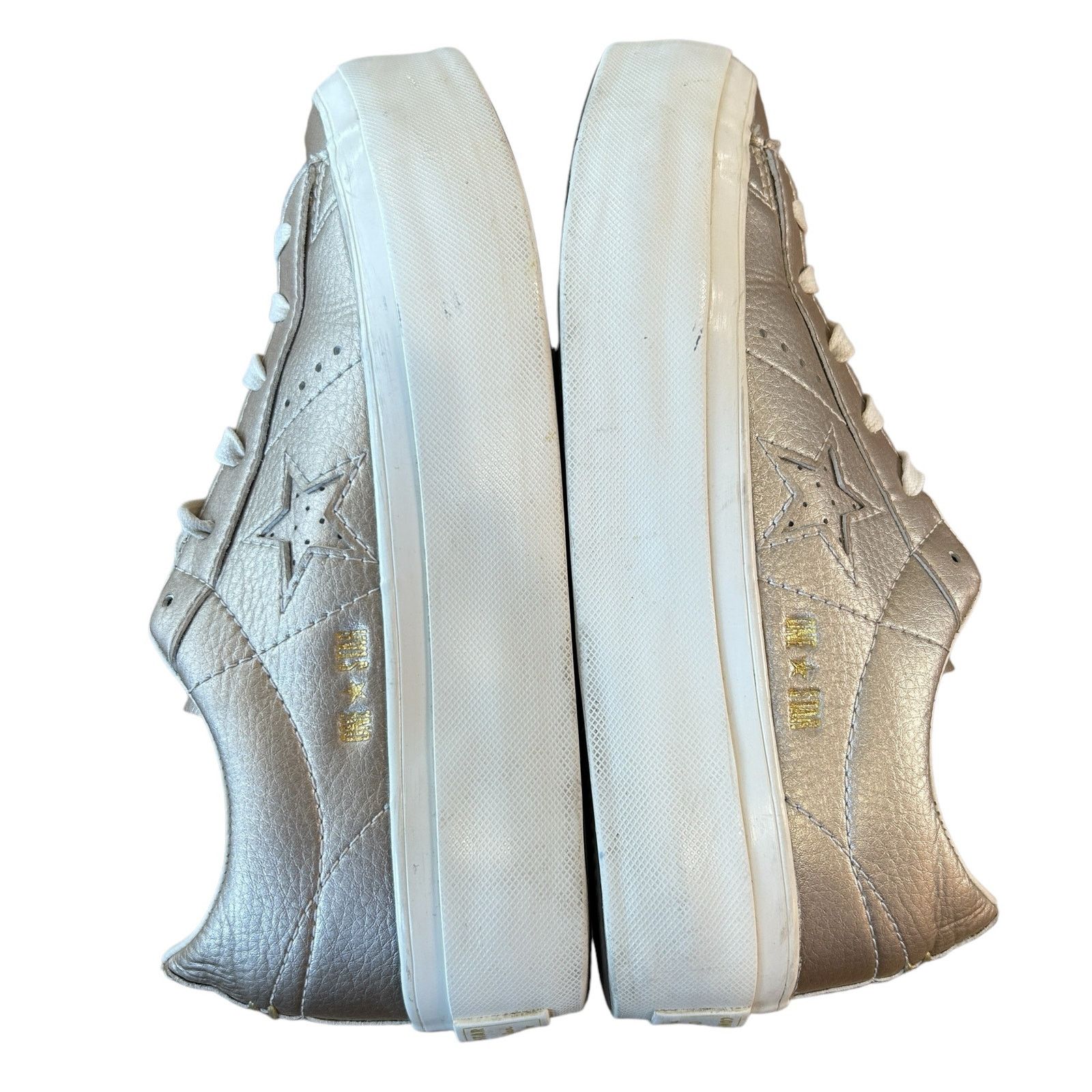 Converse Converse One Star Platform OX 6.5 Gold Leather Streetwear Size US 6.5 / IT 36.5 - 7 Thumbnail