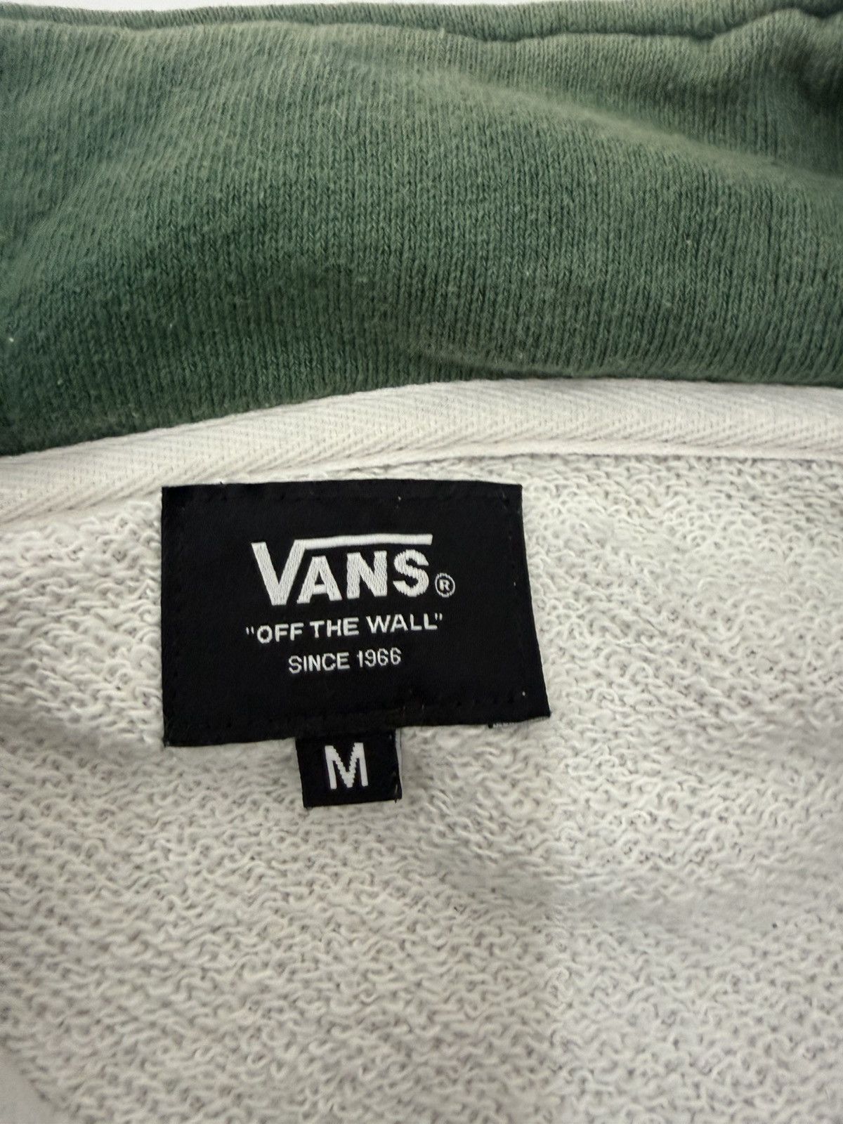 Vans 🔥 Vans Skateboard Streetwear Quarter Zip Sweatshirt Spellout Size US M / EU 48-50 / 2 - 7 Thumbnail