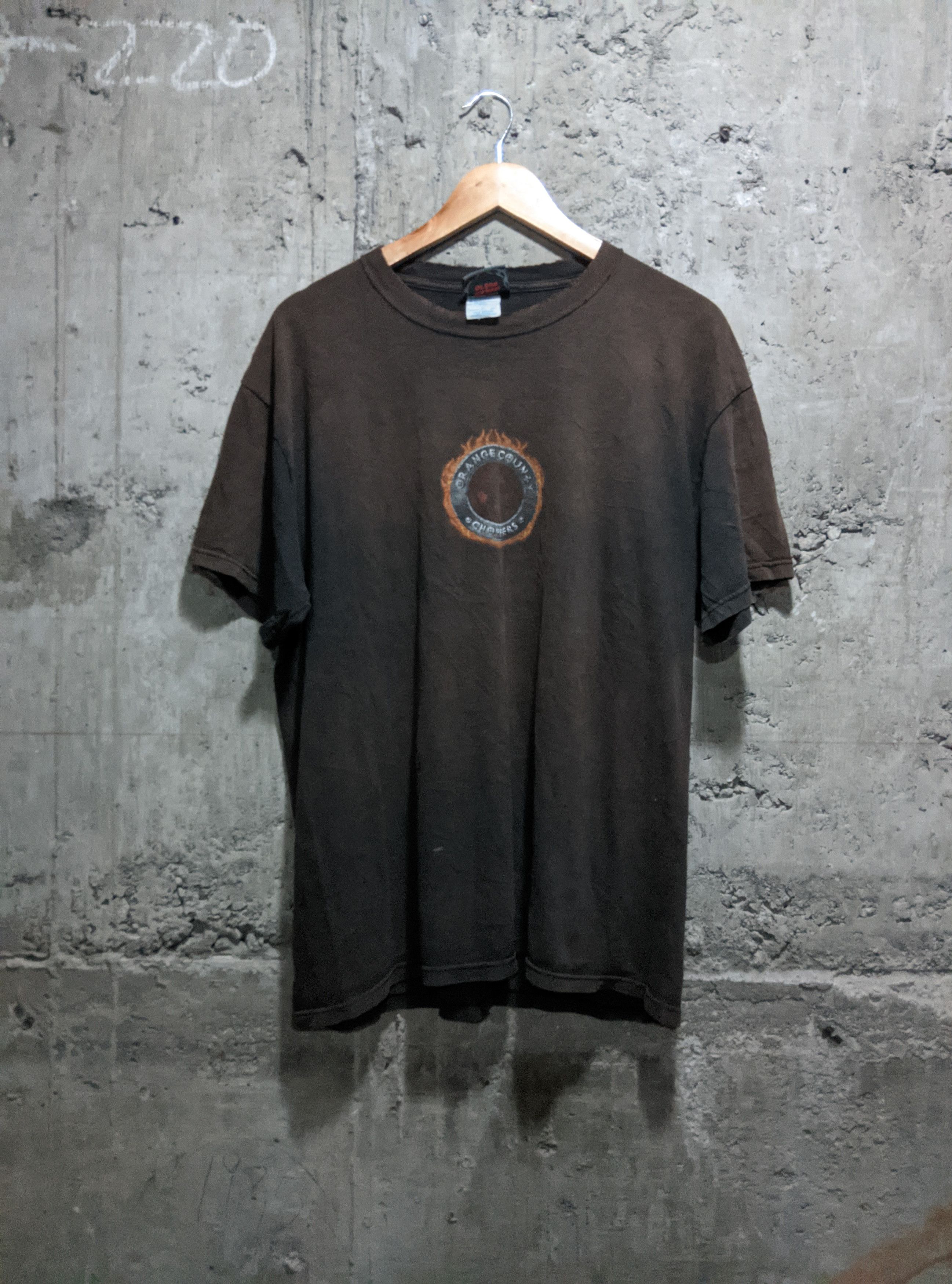 Vintage Vintage thrashed Orange count choppers distressed grunge erd Size US L / EU 52-54 / 3 - 2 Thumbnail