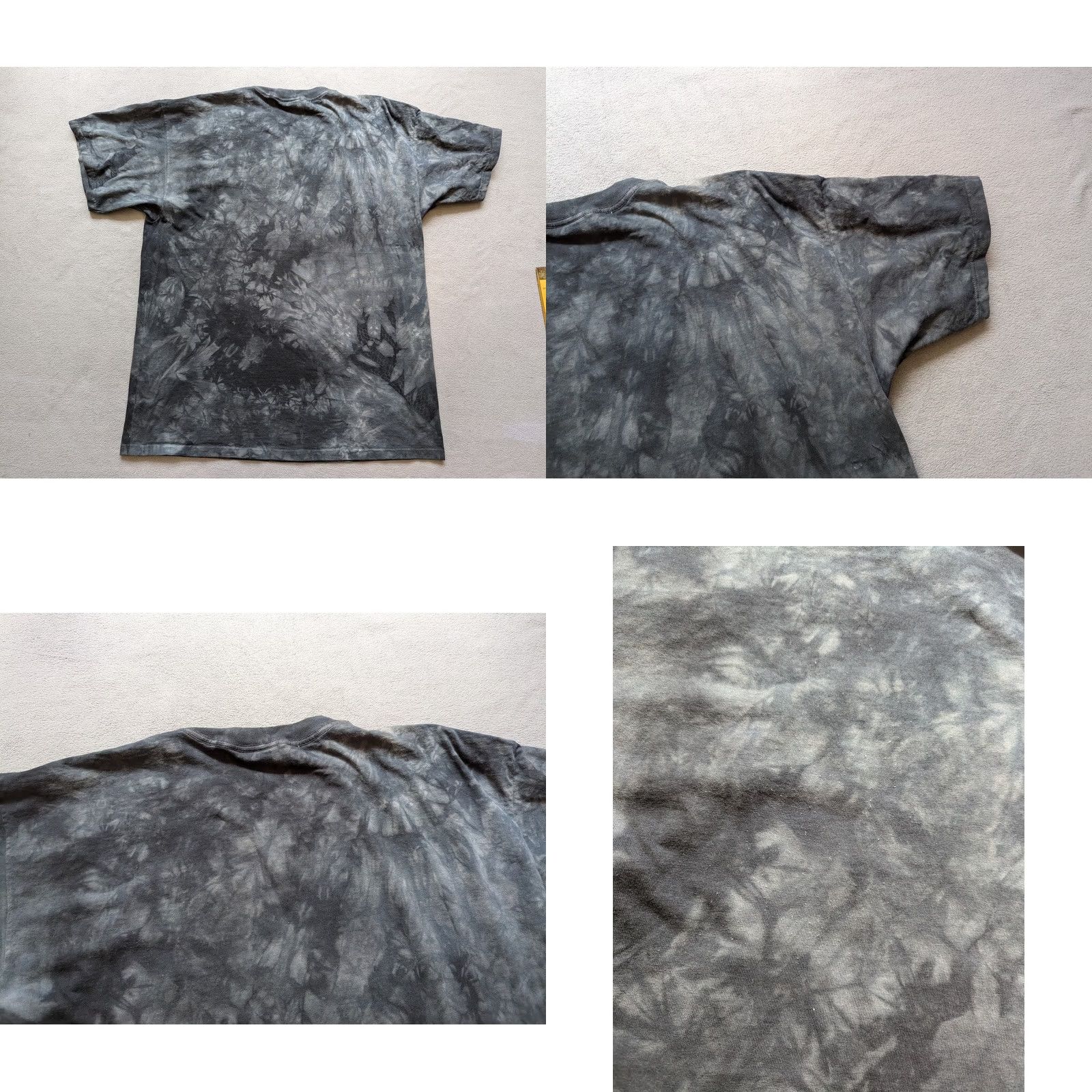 The Mountain The Mountain Wolf Tie Dye Shirt Mens XXL Gray Size US XXL / EU 58 / 5 - 8 Thumbnail