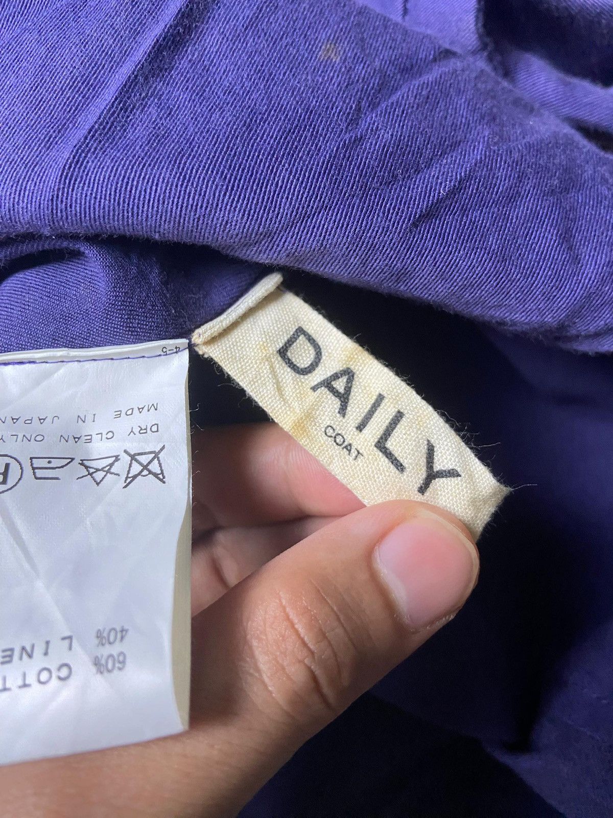 Japanese Brand Daily Wear Brand Double Breasted Jacket (171) Size US XS / EU 42 / 0 - 10 Thumbnail
