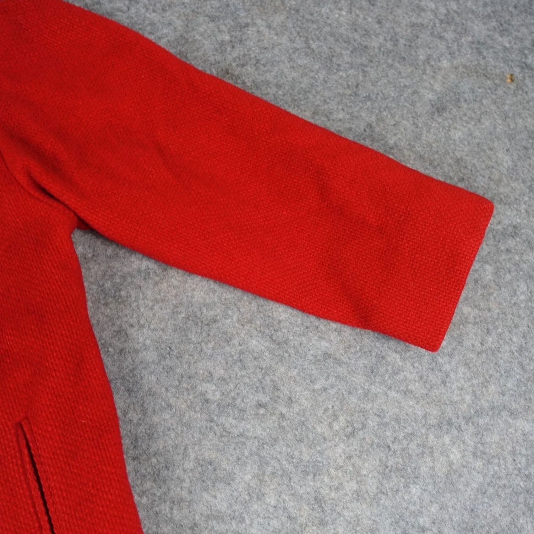 Vintage VINTAGE Lilli Ann Coat Womens Large Red Wool Overcoat 50s Paris San Francisco Size L / US 10 / IT 46 - 4 Thumbnail