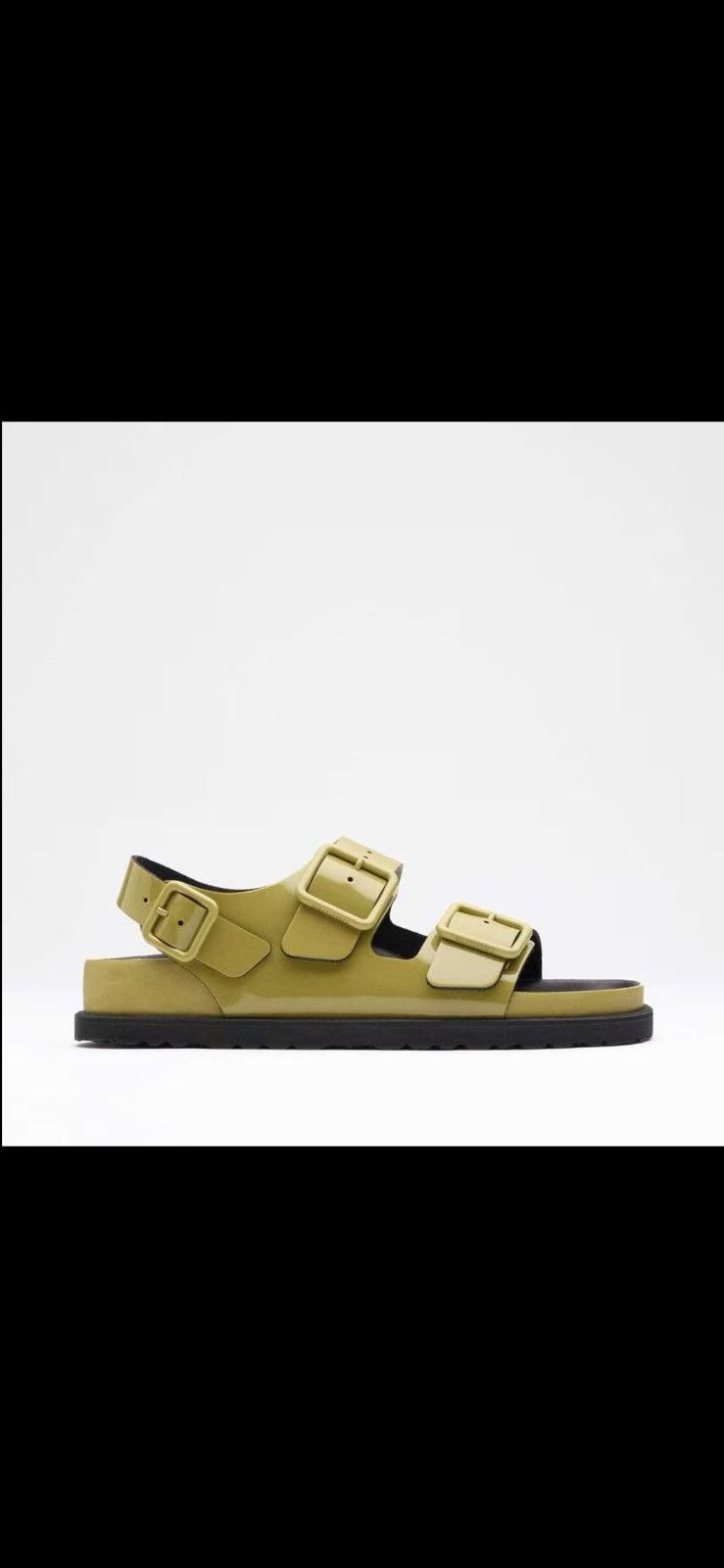 Birkenstock Birkenstock 1774 Milano Patent Leather EU 40 Olive $440 Size US 7 / EU 40 - 2 Thumbnail