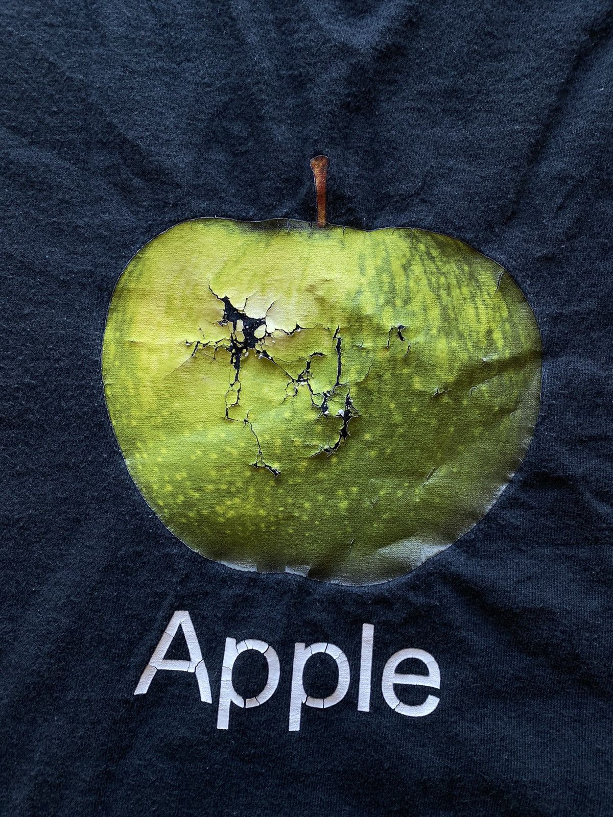 Band Tees Vintage Y2K 2005 The Beatles Apple tee sun faded big logo Size US L / EU 52-54 / 3 - 4 Thumbnail