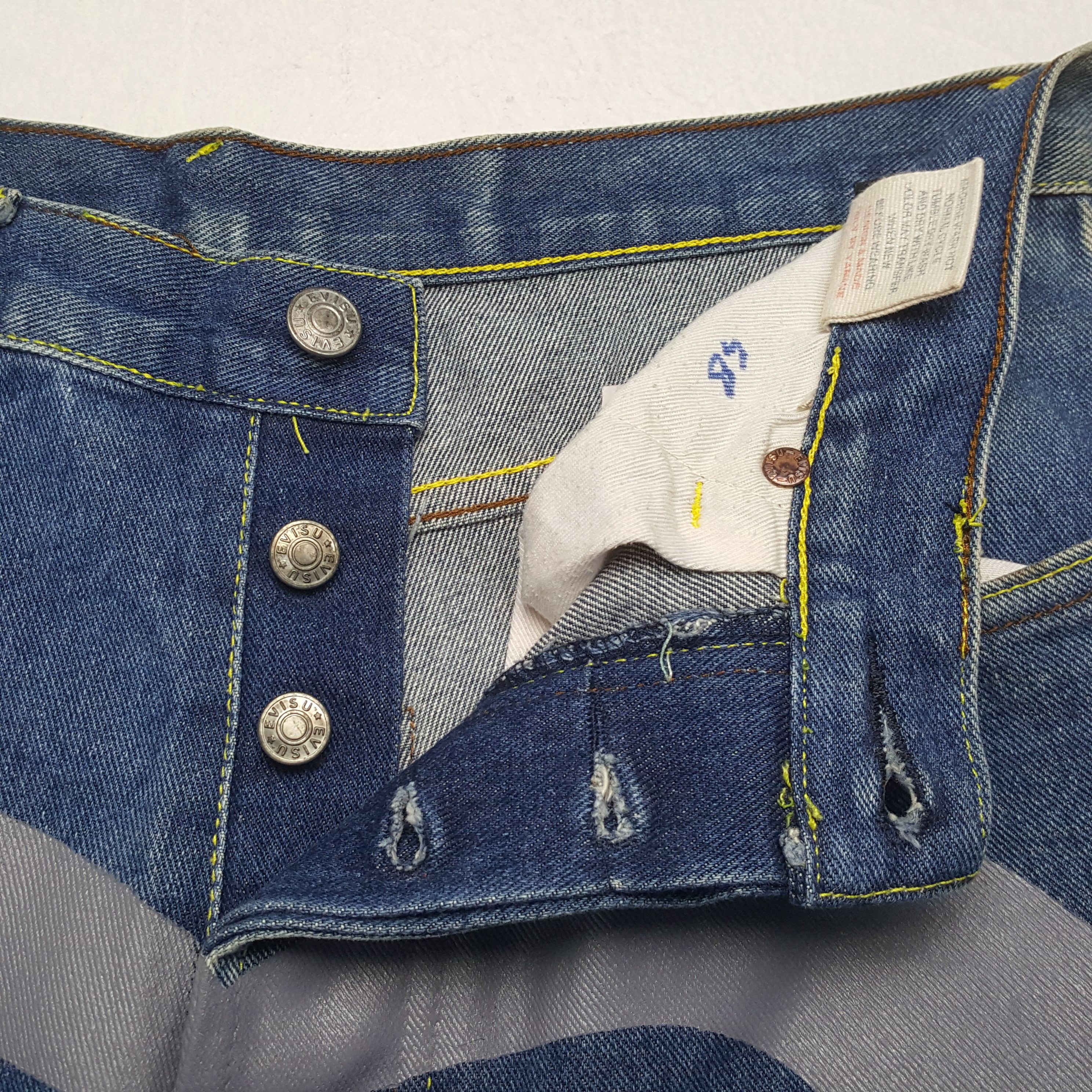 Japanese Brand EVISU x DORAEMON Japanese Brand Custom Daicock Jeans Size US 32 / EU 48 - 12 Thumbnail