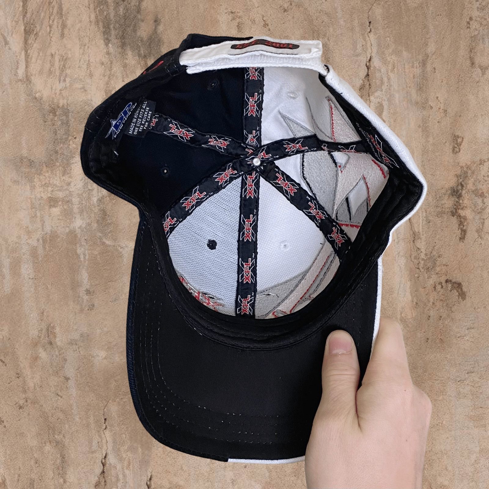 Vintage Vintage Y2K XFL Hat OSFA Large Embroidered Drew Pearson Size ONE SIZE - 5 Thumbnail