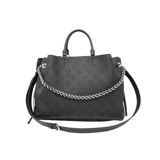 Louis Vuitton Bella Mahina Noir Shoulder Bag Black