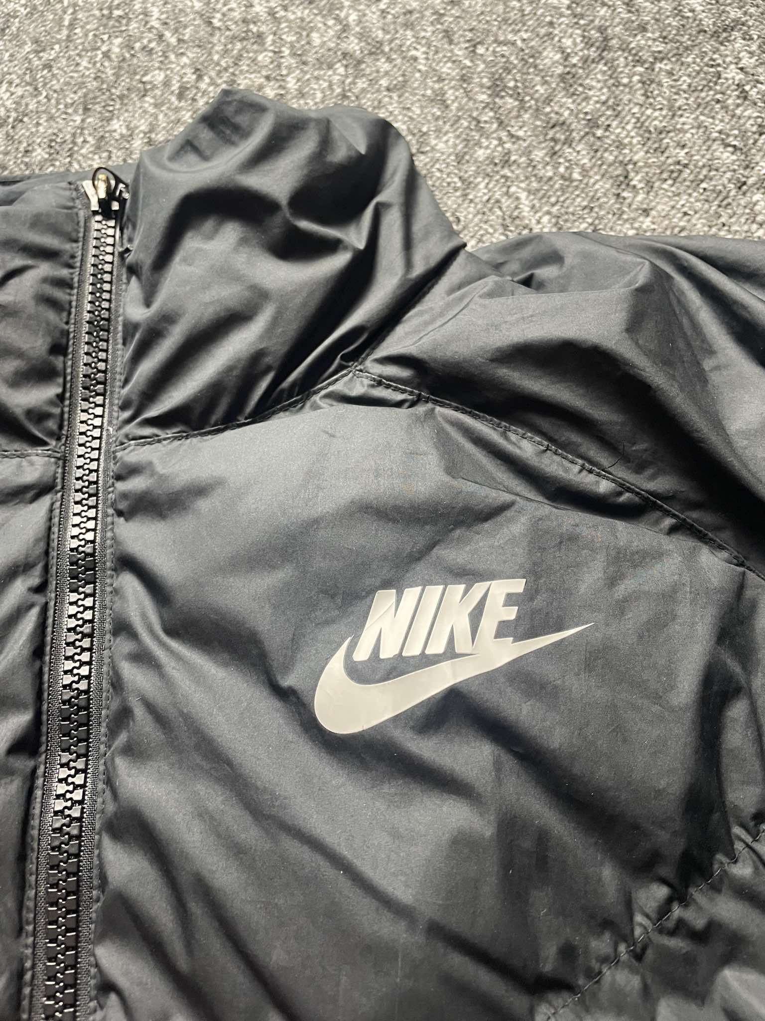 Nike × Vintage Light Winter Jacket zip-up Nike logo y2k oversize boxy Size M / US 6-8 / IT 42-44 - 3 Thumbnail